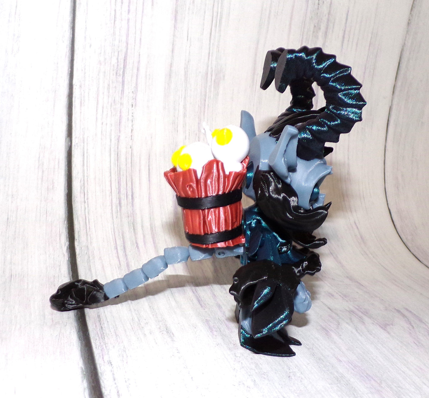 Krampus 3d Printed Articulated Figurine