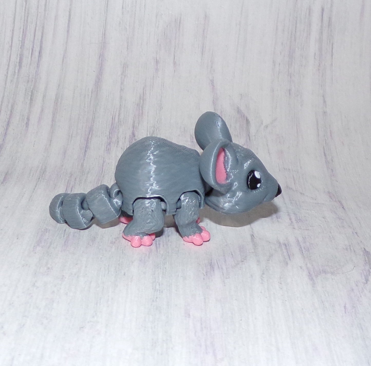 Tiny Mouse 3D Printed Articulated Figurine