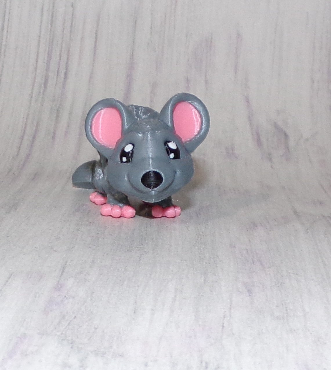 Tiny Mouse 3D Printed Articulated Figurine