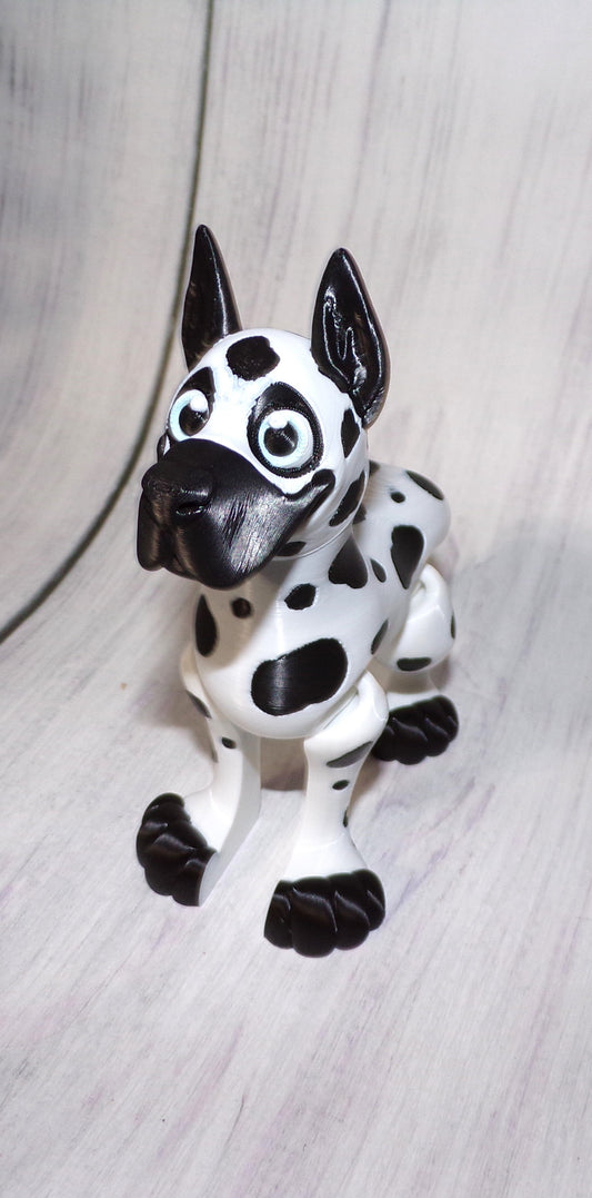 Great Dane 3D Printed Articulated Figurine