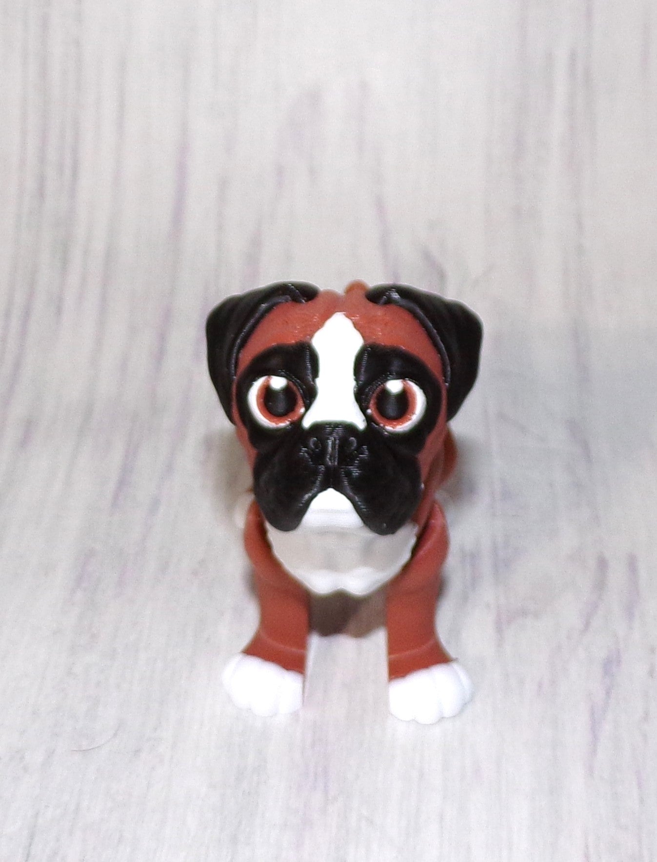 Boxer 3D Printed Articulated Figurine