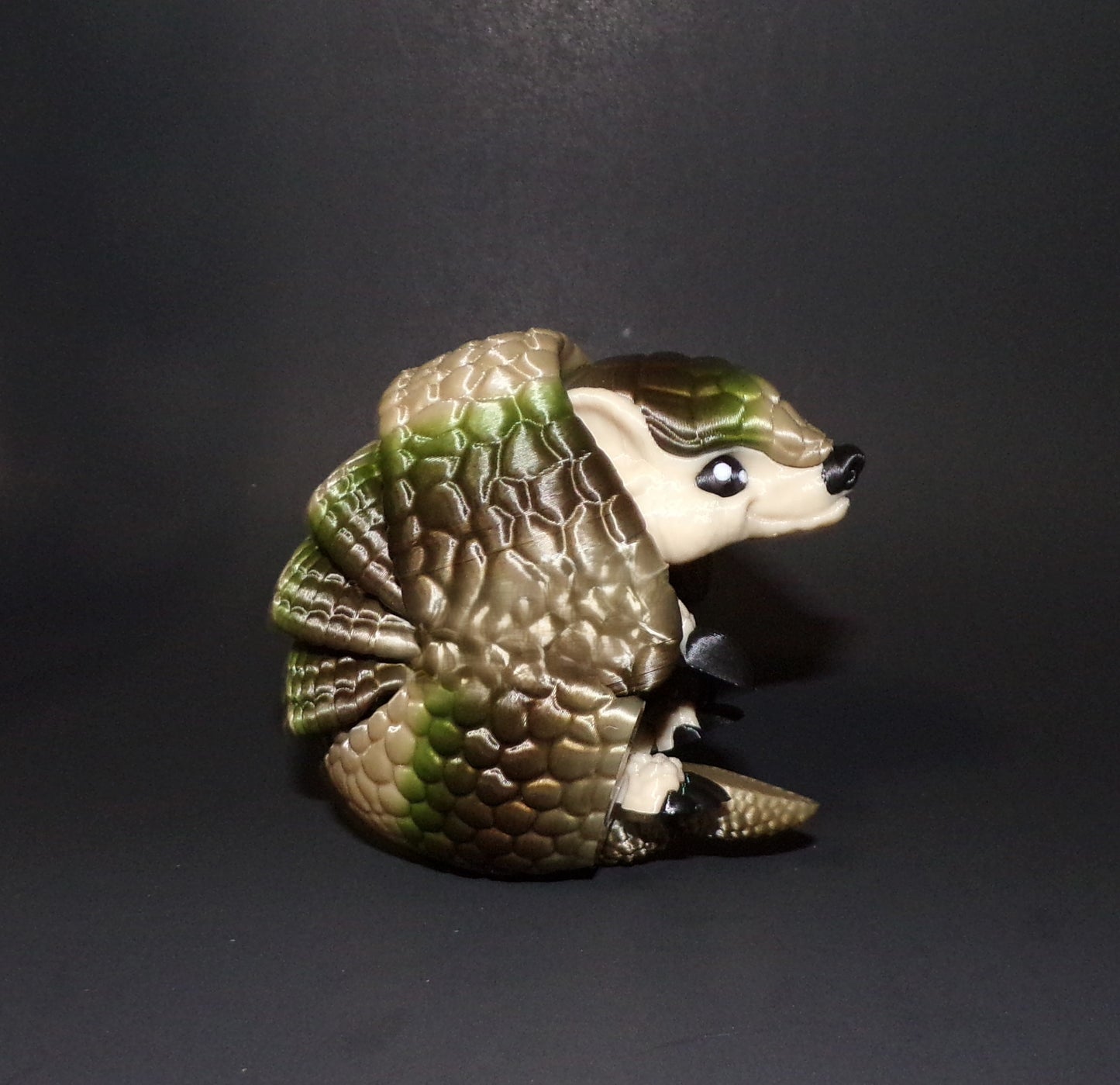 Armadillo Articulated 3d Printed Figurine