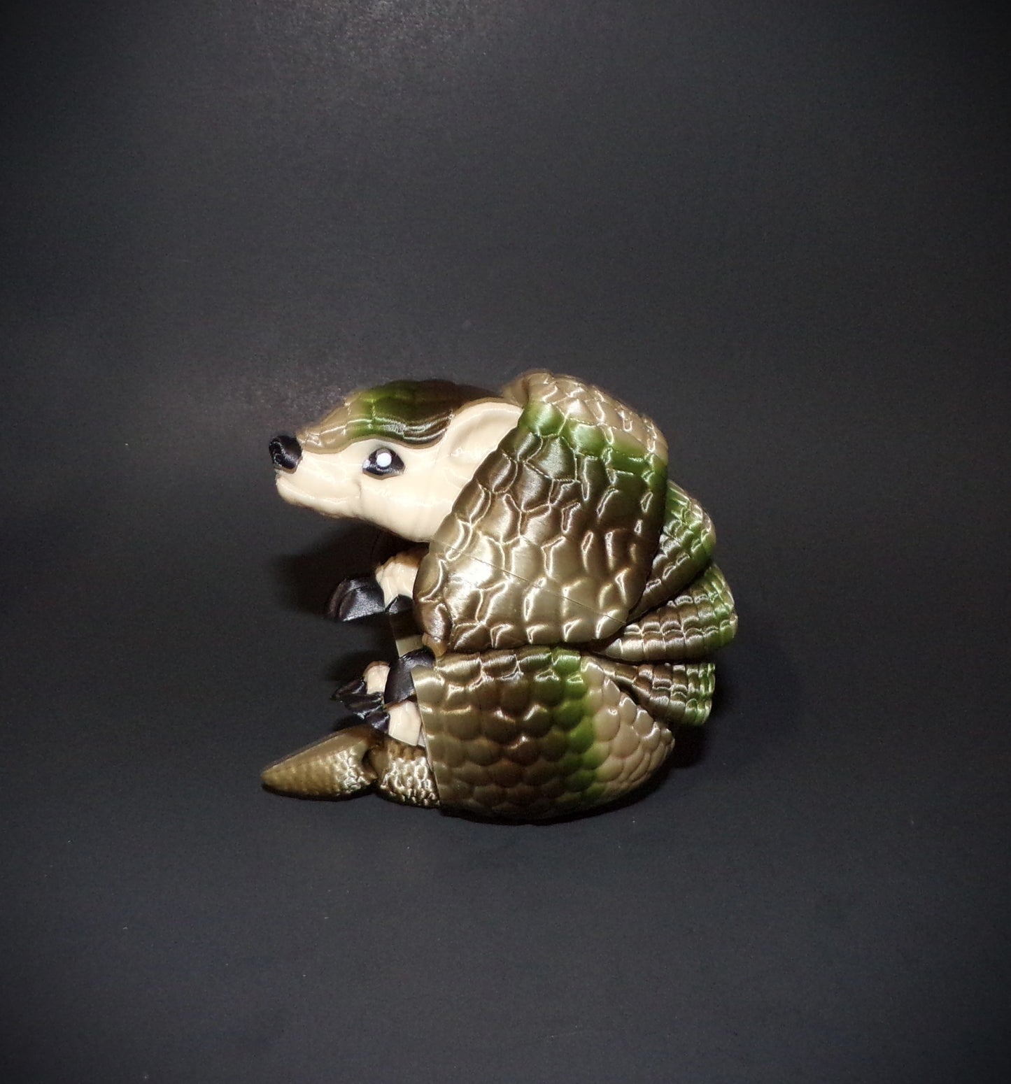 Armadillo Articulated 3d Printed Figurine