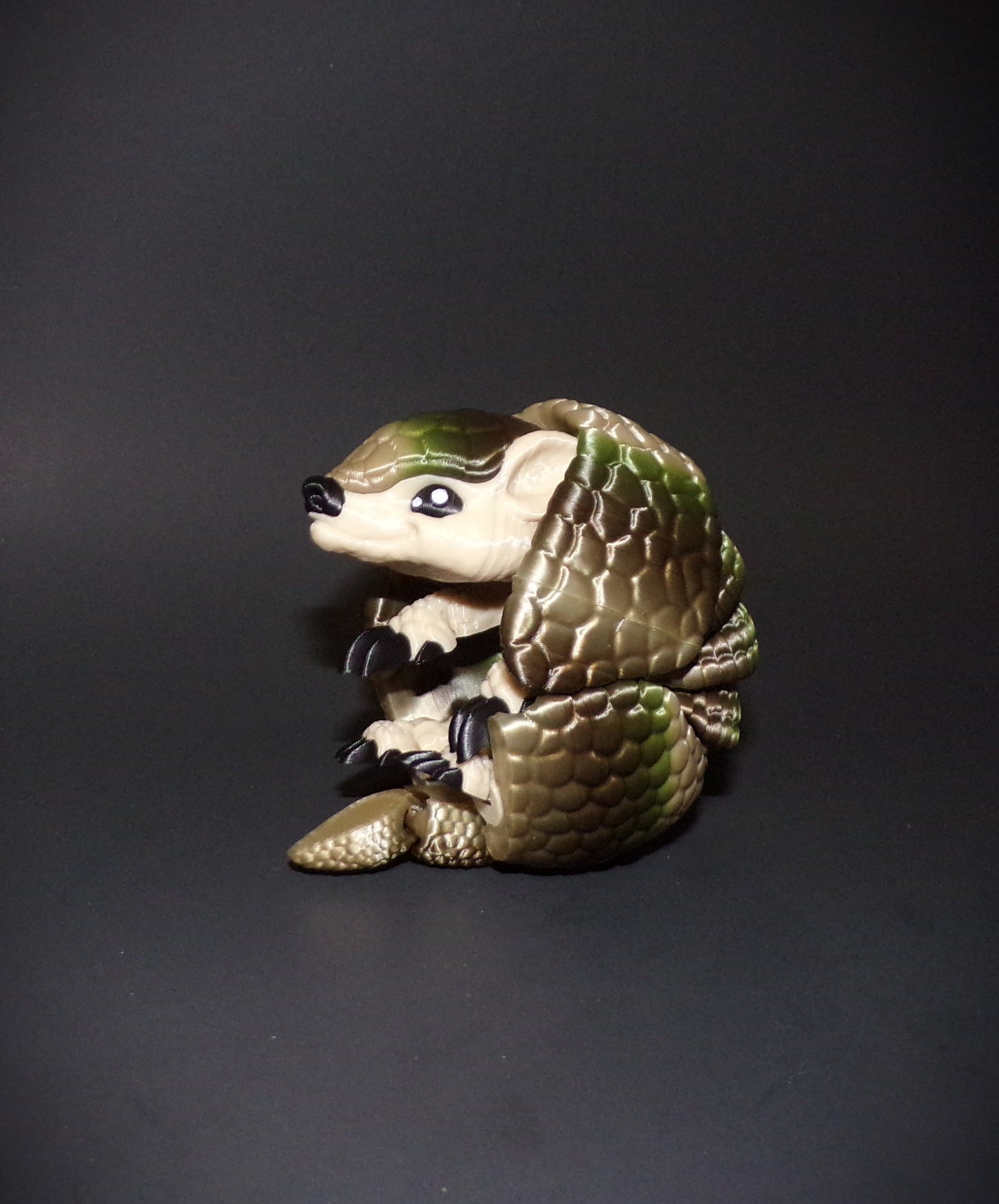 Armadillo Articulated 3d Printed Figurine