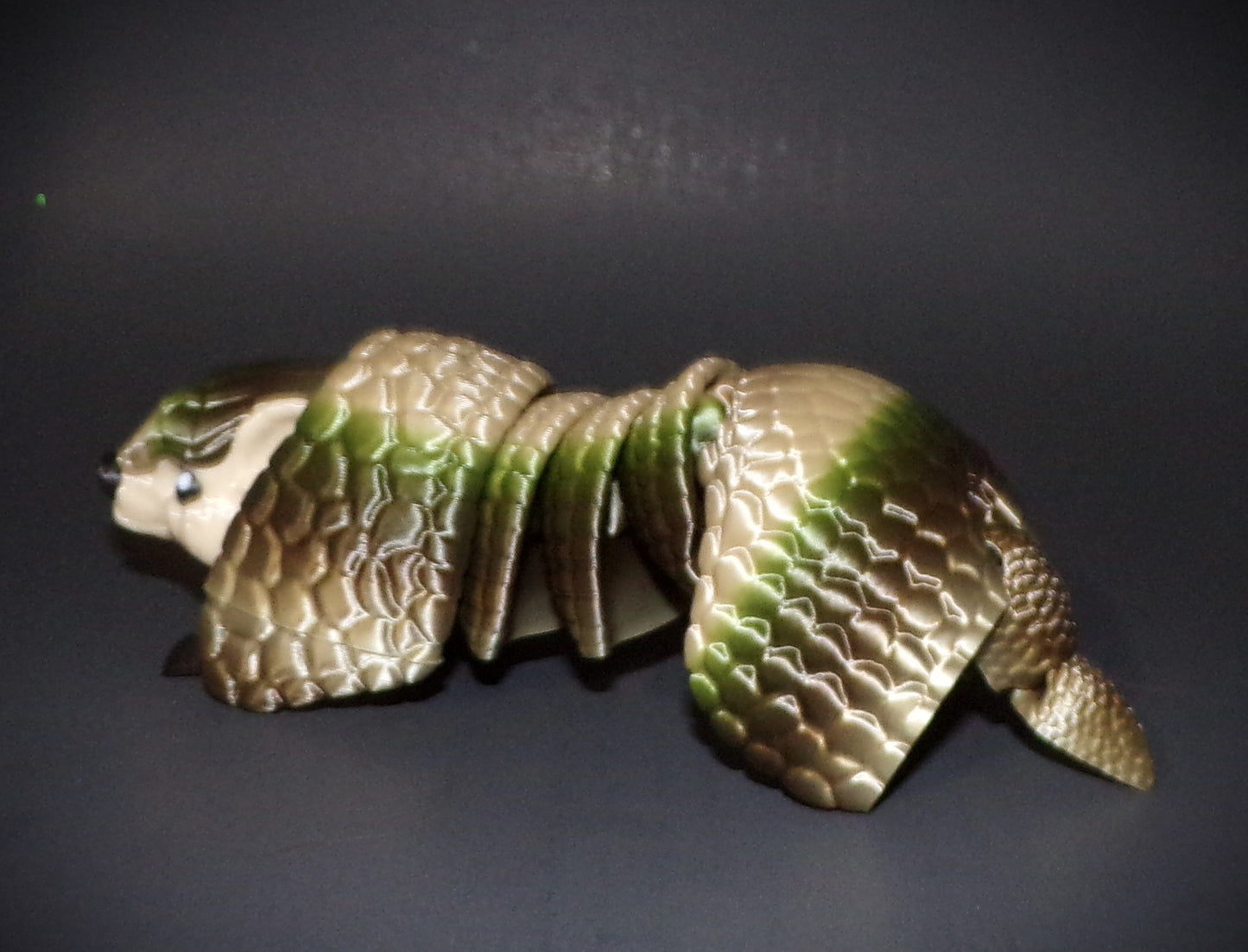 Armadillo Articulated 3d Printed Figurine