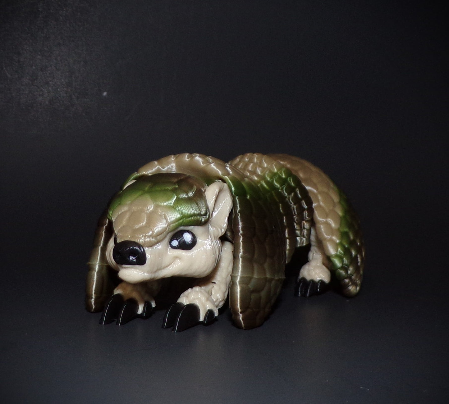 Armadillo Articulated 3d Printed Figurine