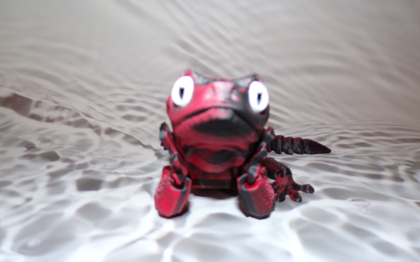 Gargoyle Gecko:3D Printed Fully Articulated Gecko - Wonderland 3D Printing 