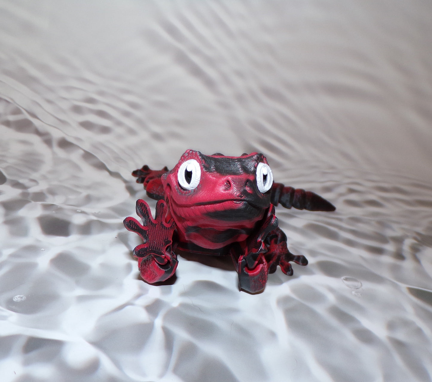 Gargoyle Gecko:3D Printed Fully Articulated Gecko - Wonderland 3D Printing 