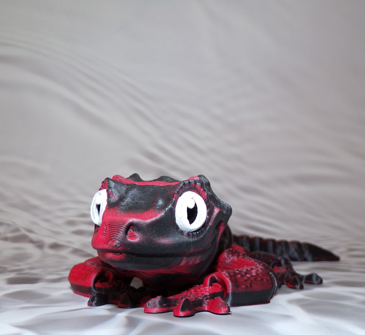 Gargoyle Gecko:3D Printed Fully Articulated Gecko - Wonderland 3D Printing 