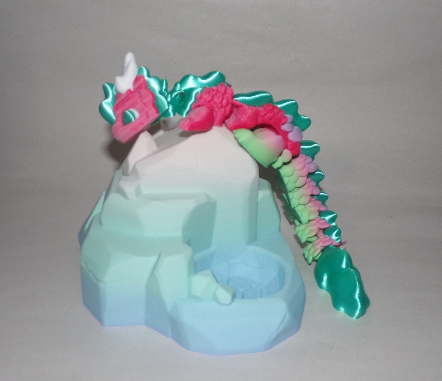 Baby Kaida Dragon Articulated 3d Printed Figurine