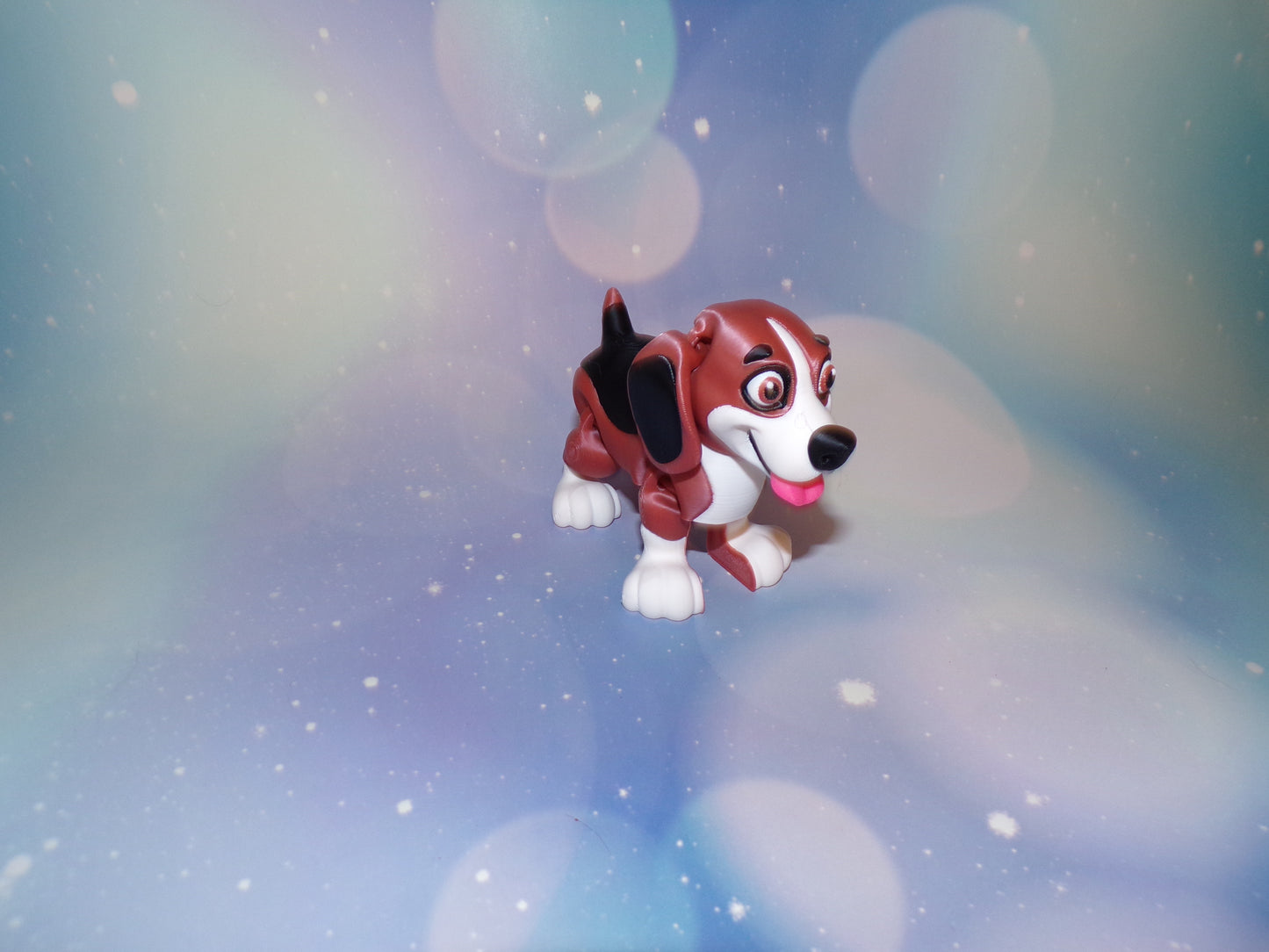 Beagle: 3D Printed, Articulated Dog - Wonderland 3D Printing 