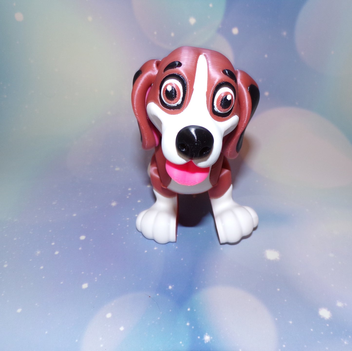 Beagle: 3D Printed, Articulated Dog - Wonderland 3D Printing 