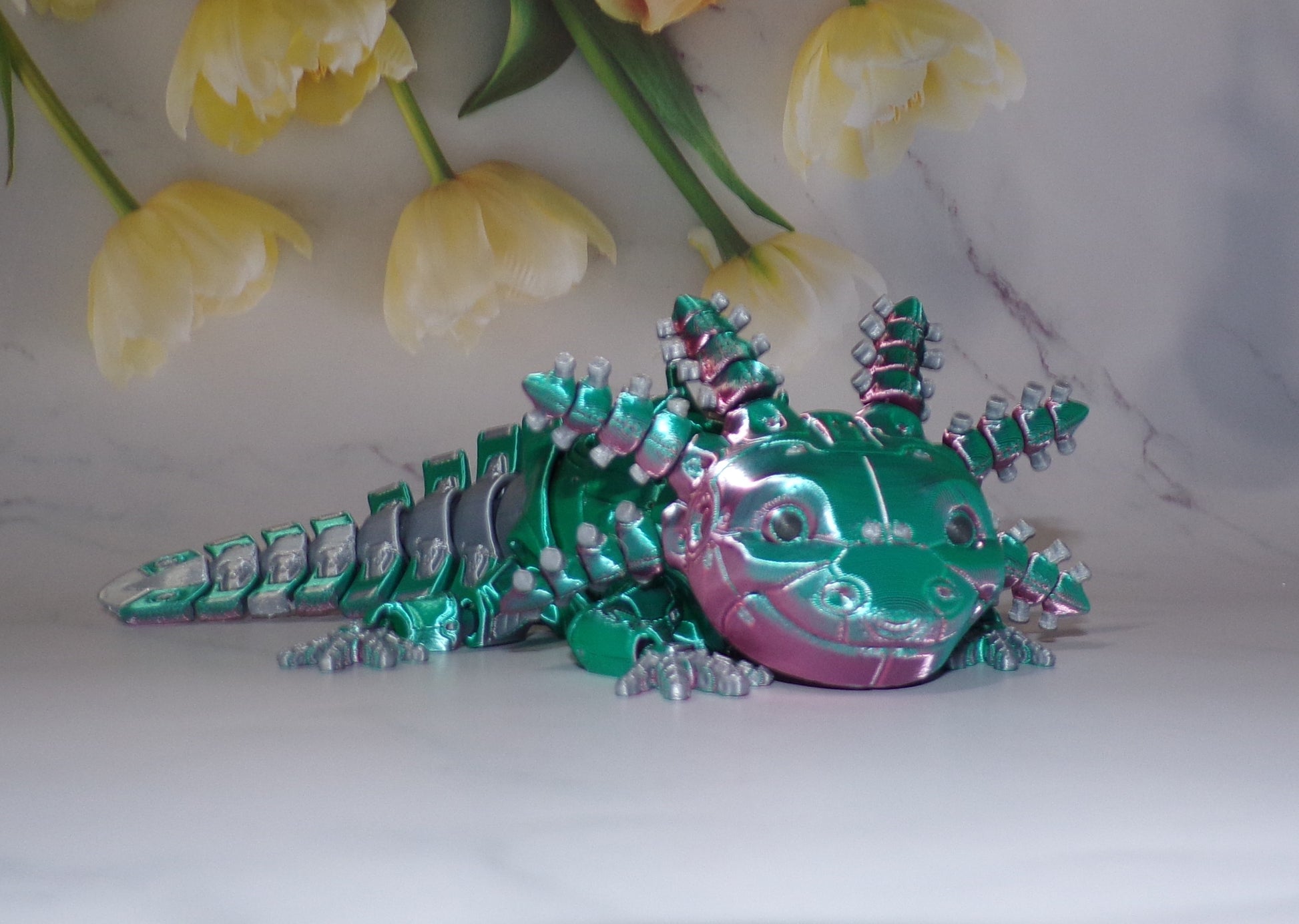 Robot Axolotl - Wonderland 3D Printing 