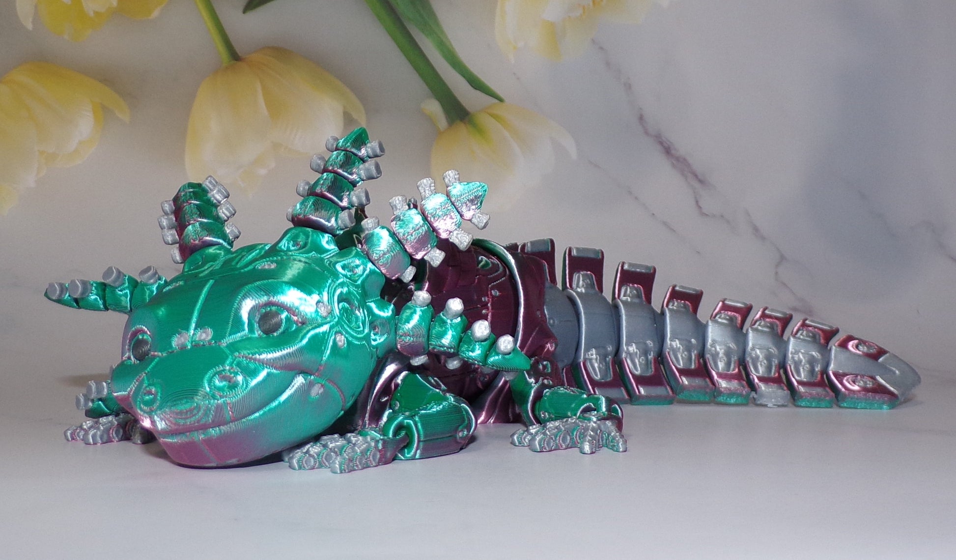 Robot Axolotl - Wonderland 3D Printing 