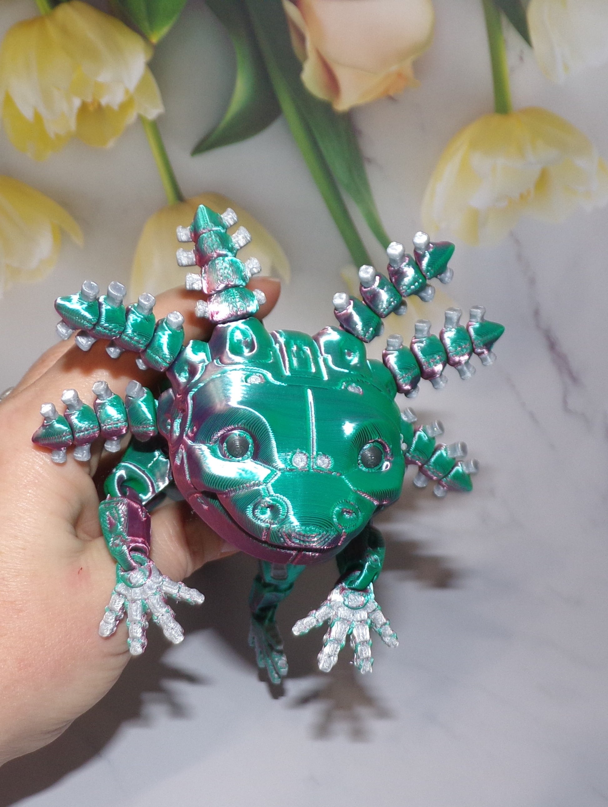 Robot Axolotl - Wonderland 3D Printing 