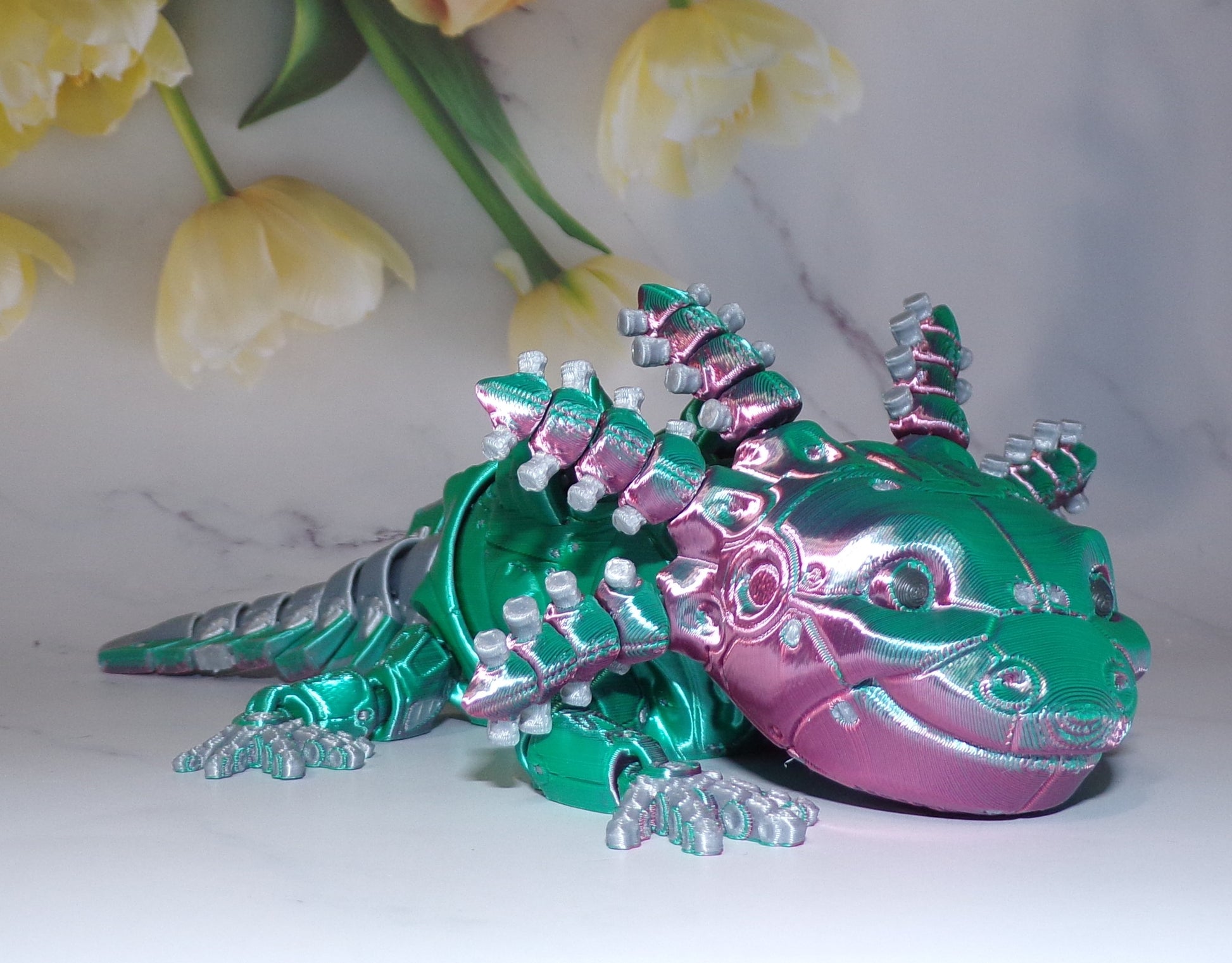 Robot Axolotl - Wonderland 3D Printing 