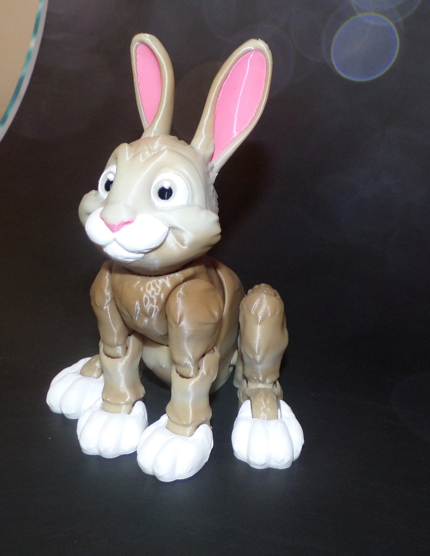 Rabbit: 3D Printed Articulated - Wonderland 3D Printing 