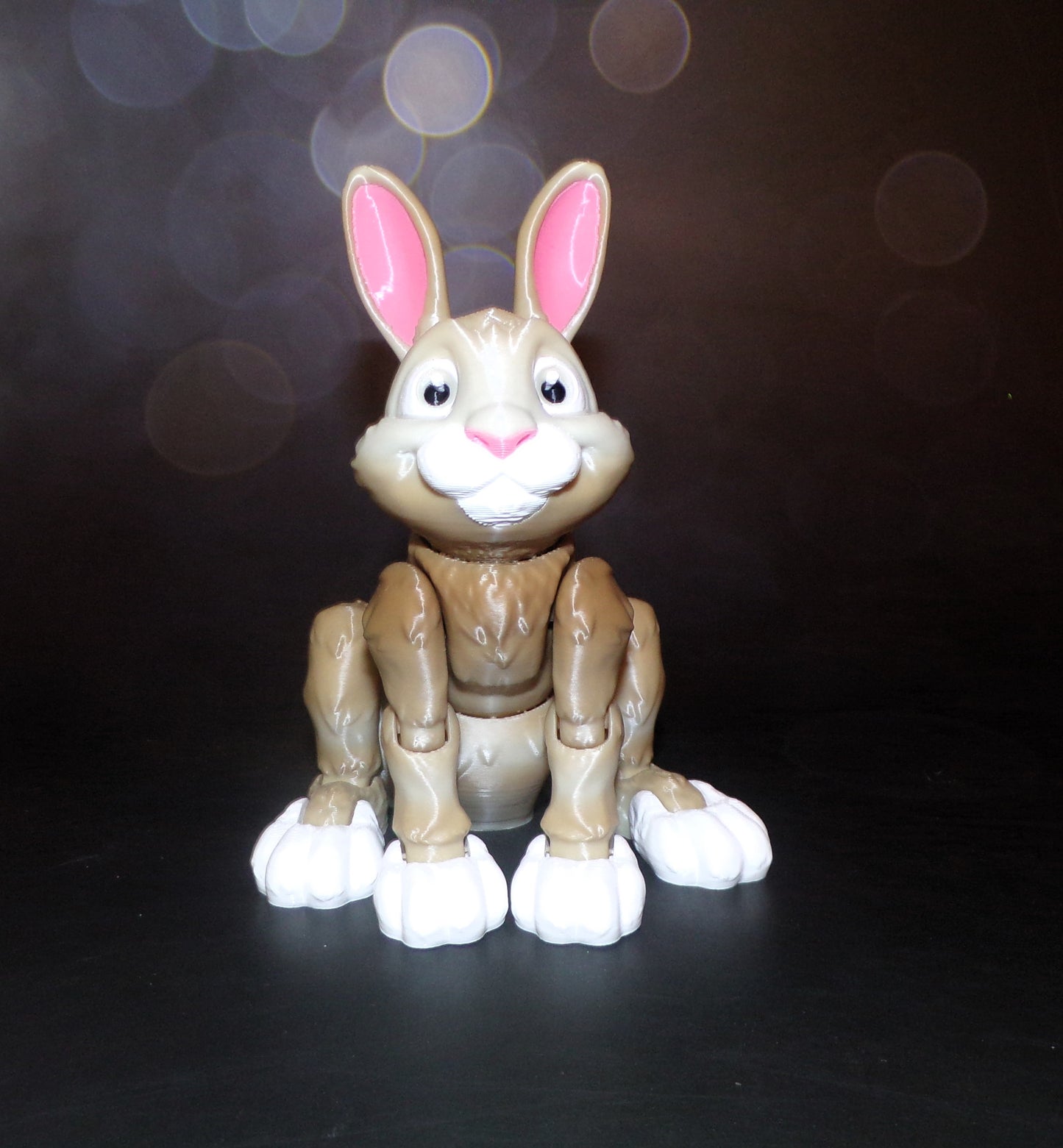 Rabbit: 3D Printed Articulated - Wonderland 3D Printing 