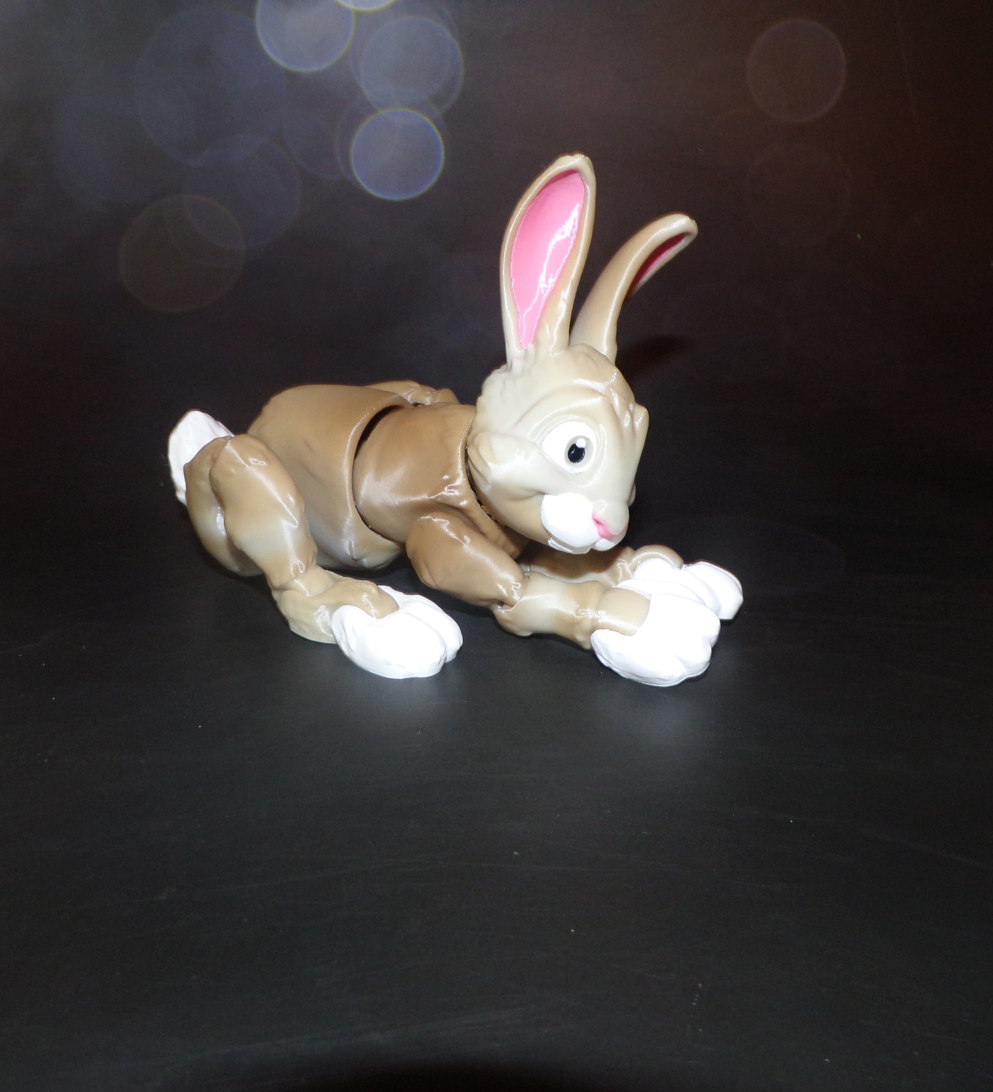 Rabbit: 3D Printed Articulated - Wonderland 3D Printing 