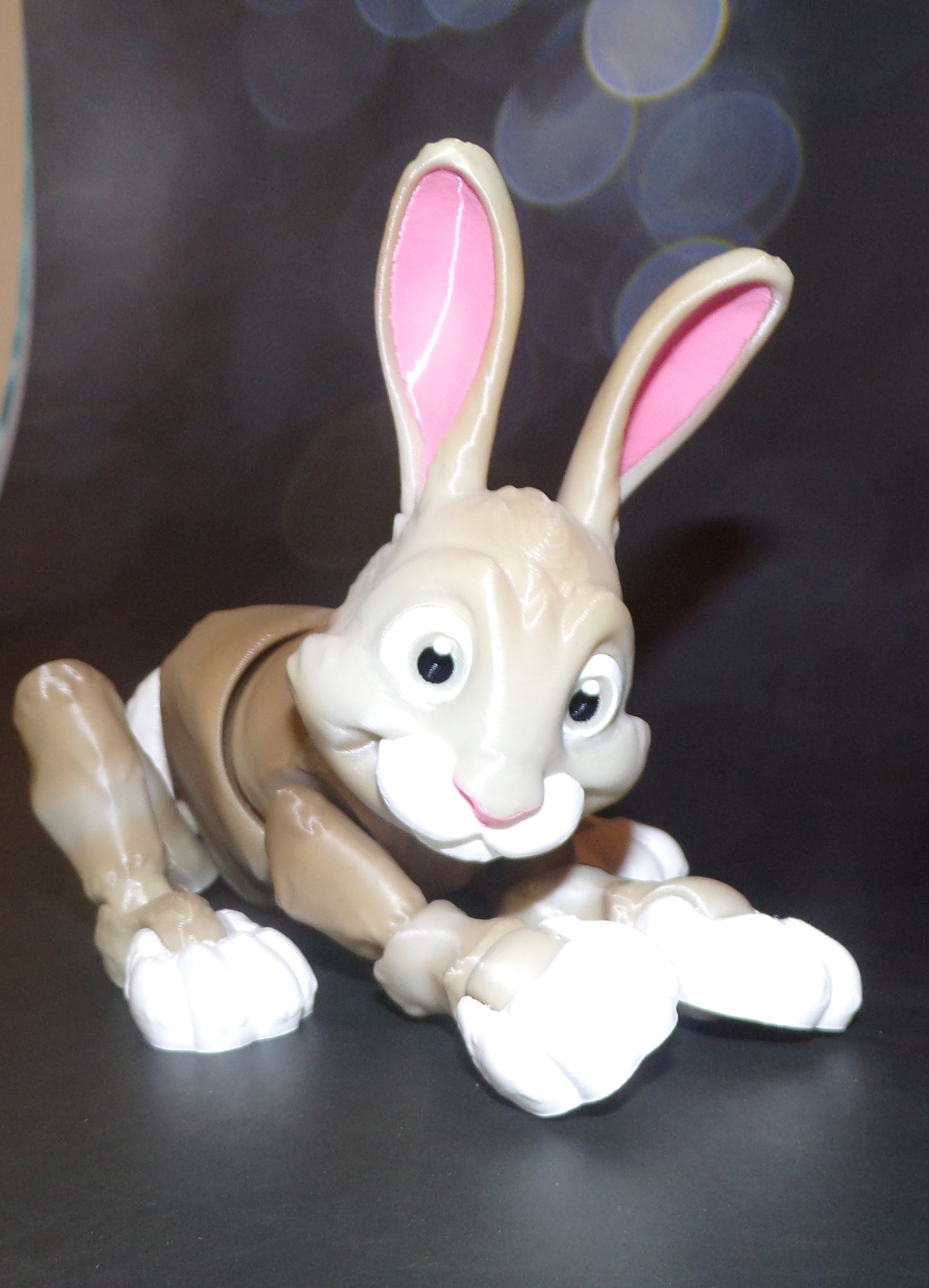 Rabbit: 3D Printed Articulated - Wonderland 3D Printing 