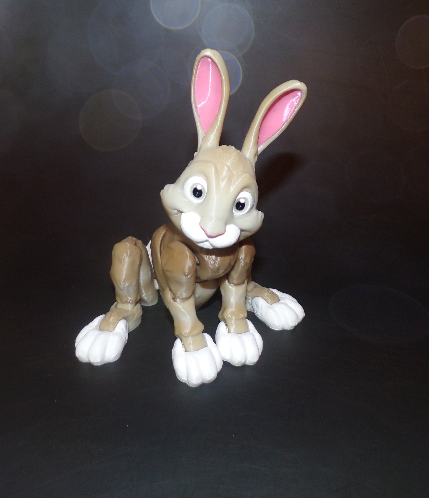 Rabbit: 3D Printed Articulated - Wonderland 3D Printing 