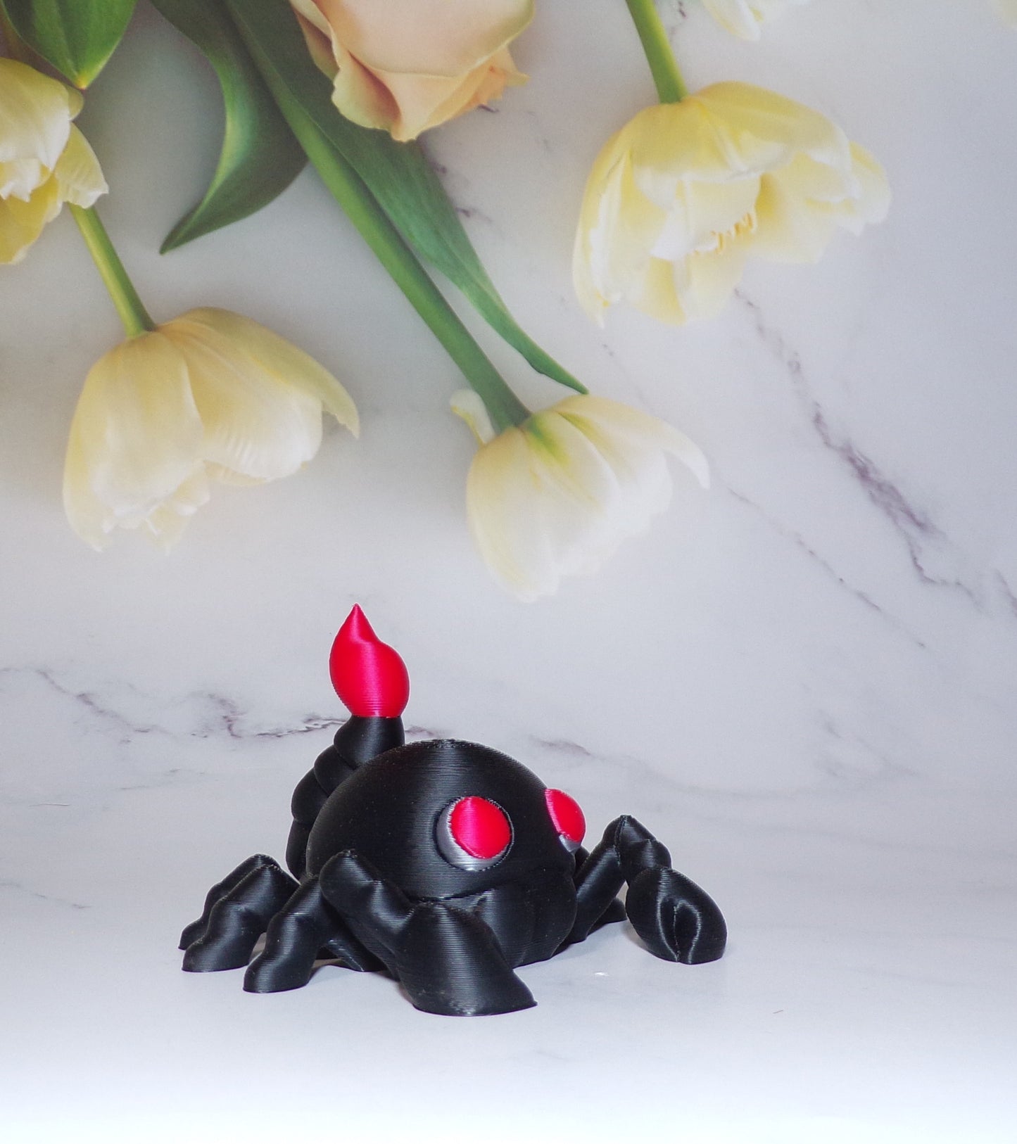 Bee, Ladybug, Bat, Spider, Chameleon or Scorpion Articulated 3d Printed Pufflings, Perfect for Parties and Goodie Bags