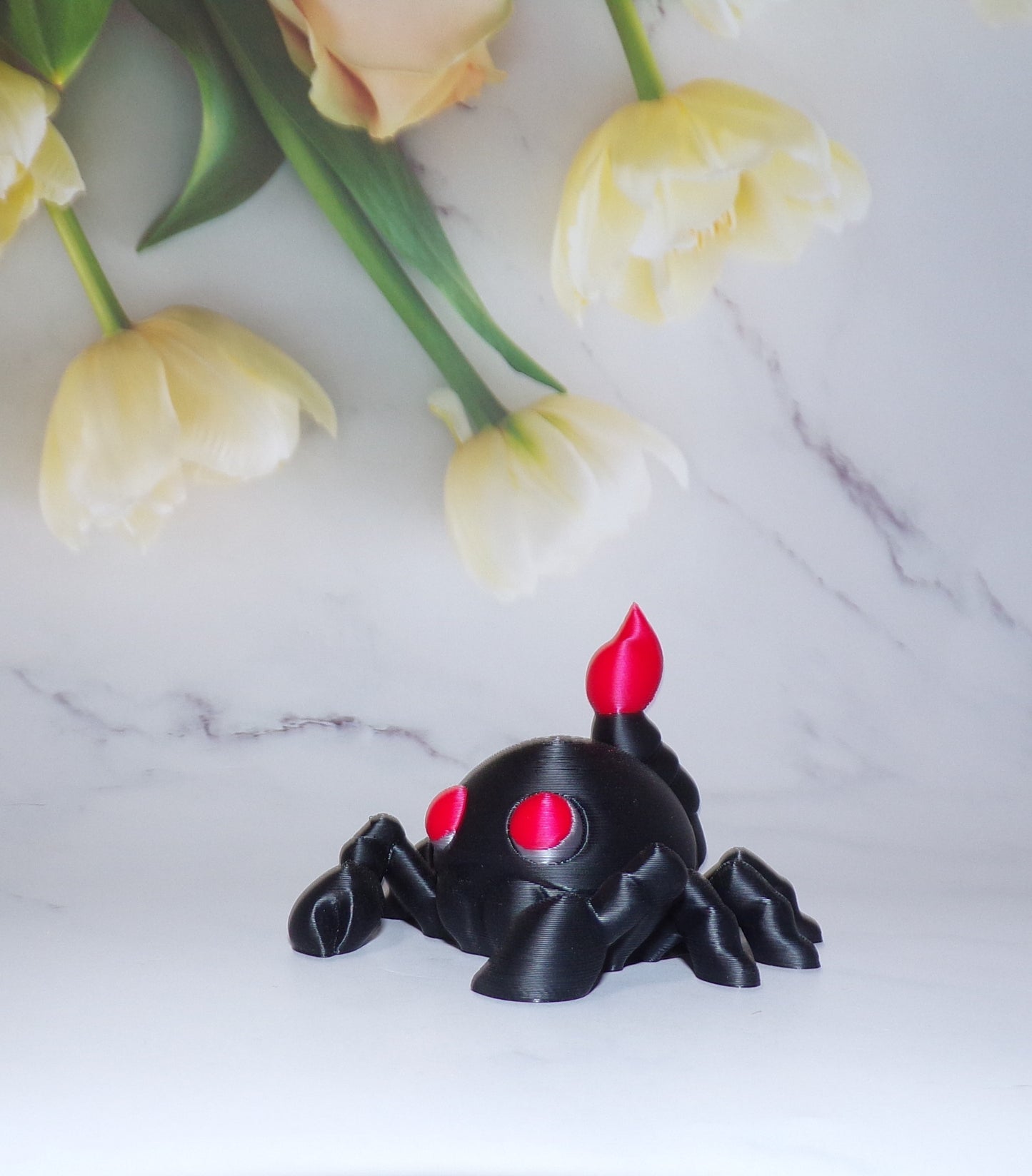 Bee, Ladybug, Bat, Spider, Chameleon or Scorpion Articulated 3d Printed Pufflings, Perfect for Parties and Goodie Bags