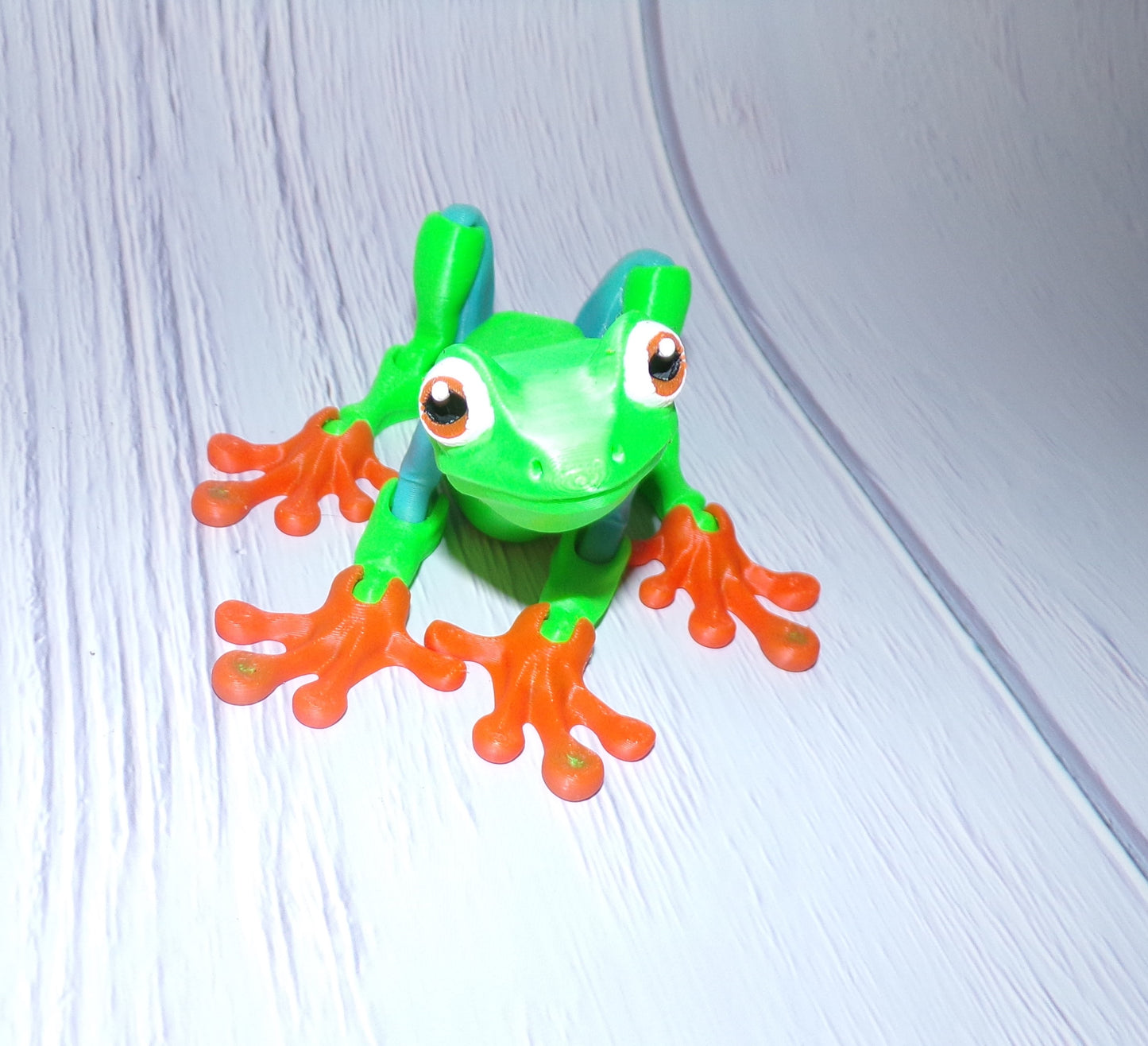 Tree Frog:3D Printed, Fully Articulated Joints - Wonderland 3D Printing 