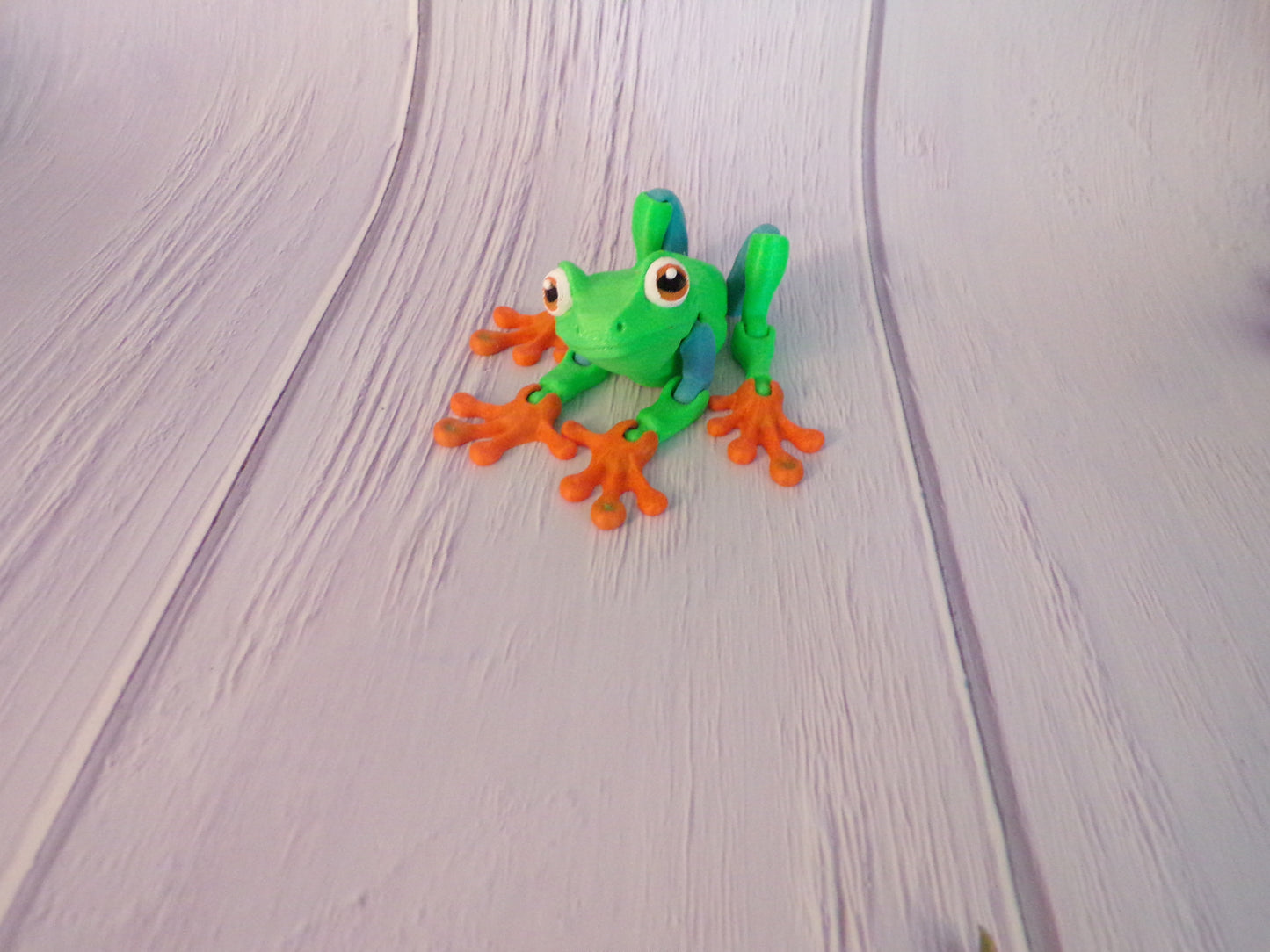 Tree Frog:3D Printed, Fully Articulated Joints - Wonderland 3D Printing 