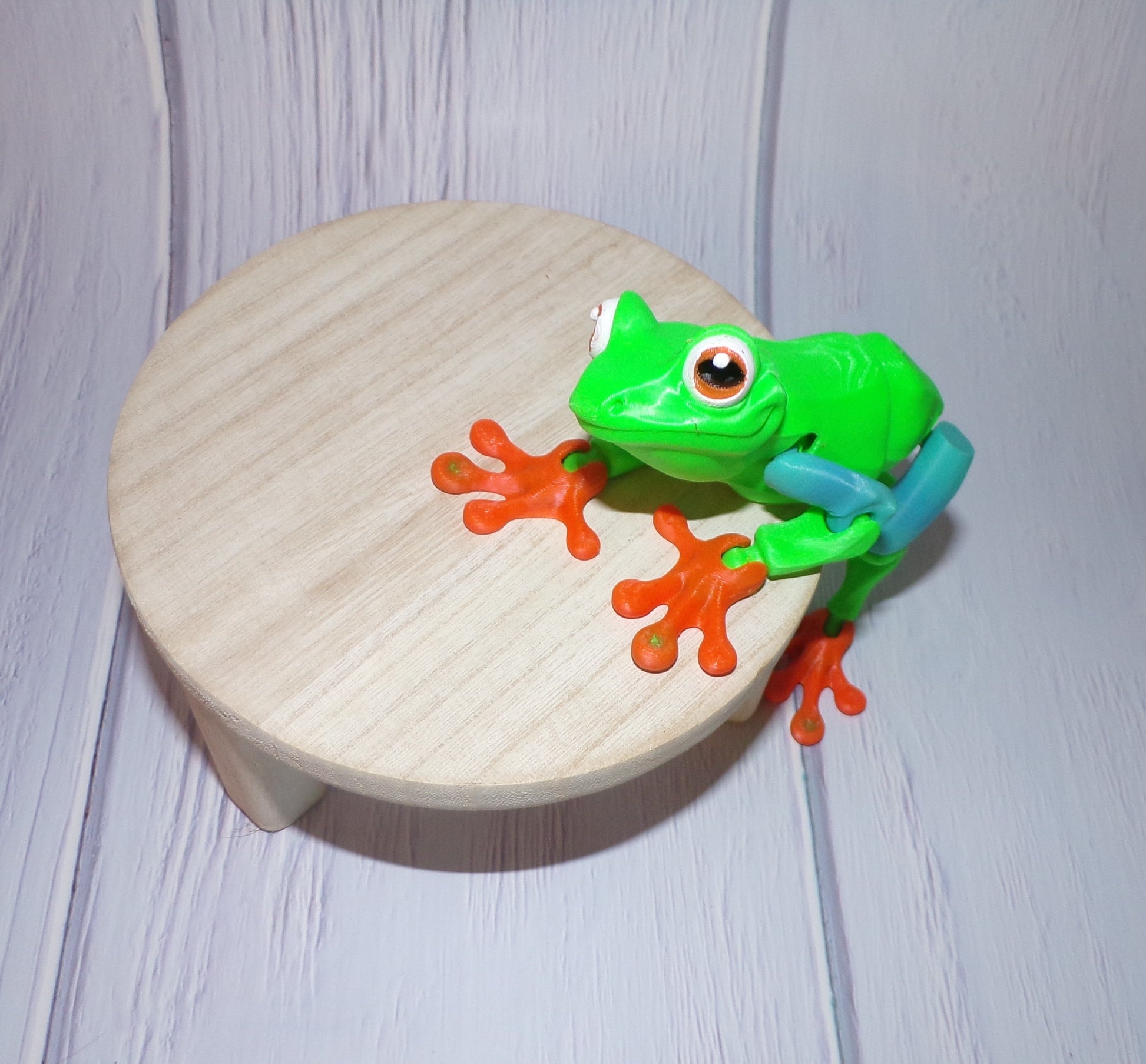 Tree Frog:3D Printed, Fully Articulated Joints - Wonderland 3D Printing 