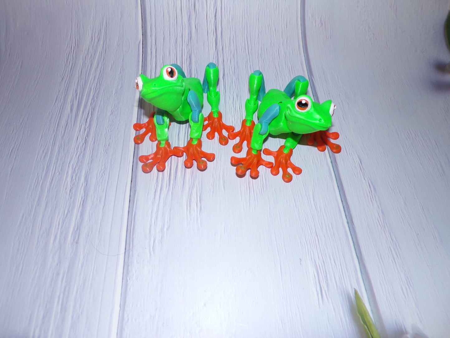 Tree Frog:3D Printed, Fully Articulated Joints - Wonderland 3D Printing 