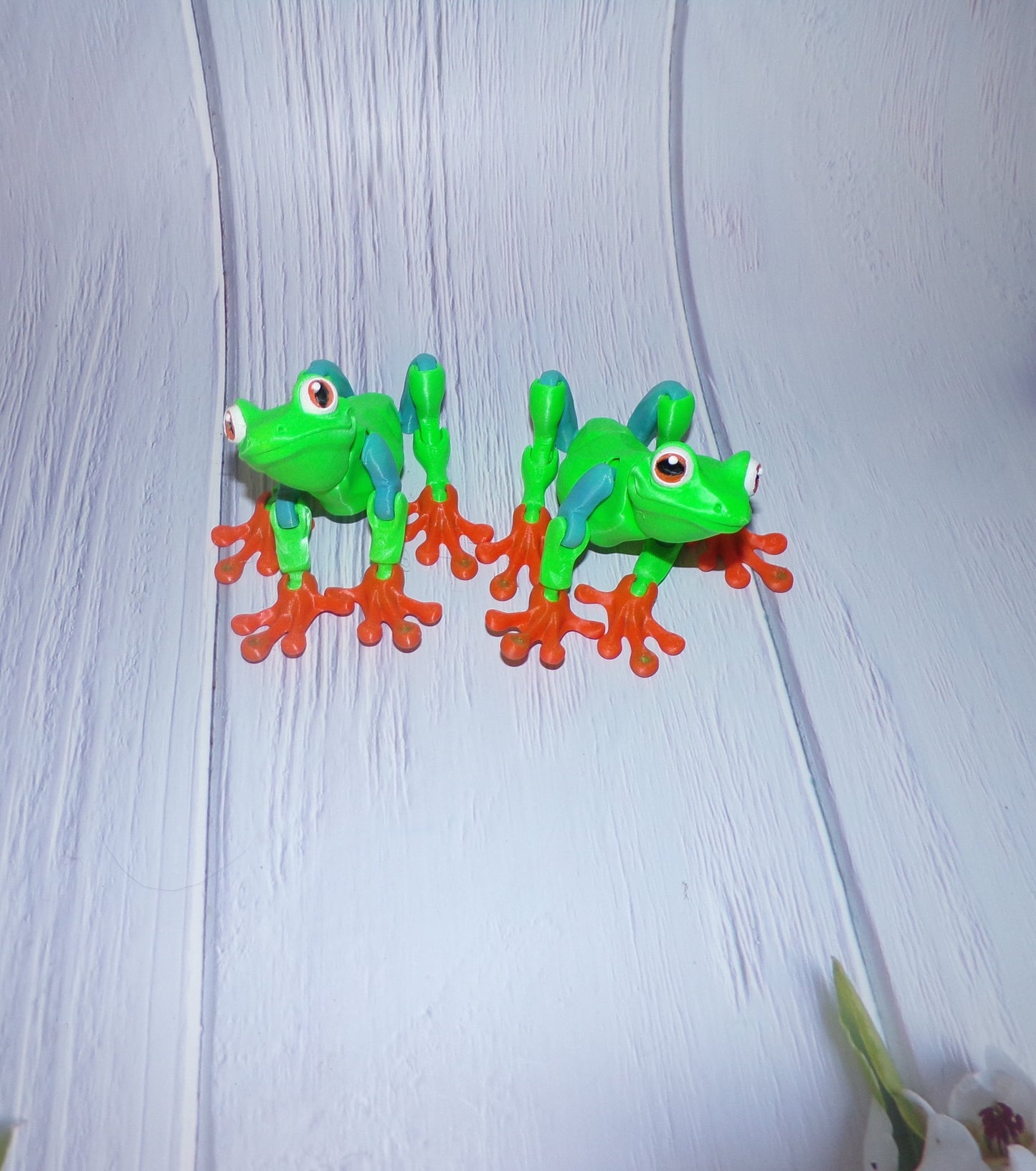 Tree Frog:3D Printed, Fully Articulated Joints - Wonderland 3D Printing 