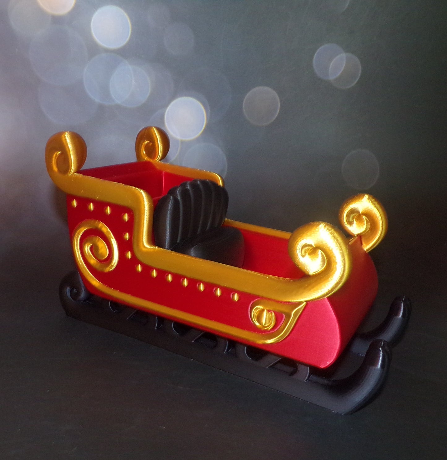 Santa's Sleigh:3D Printed - Wonderland 3D Printing 