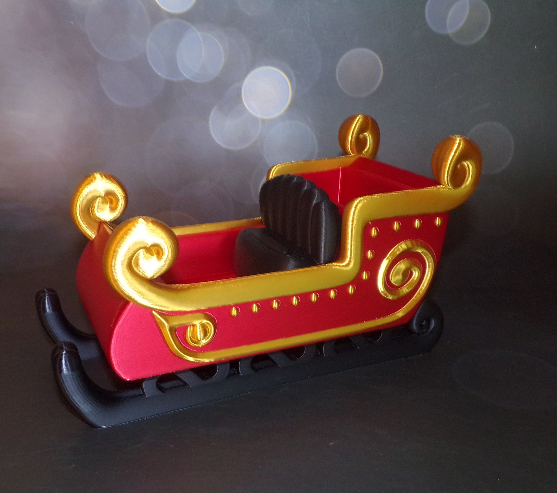 Santa's Sleigh:3D Printed - Wonderland 3D Printing 