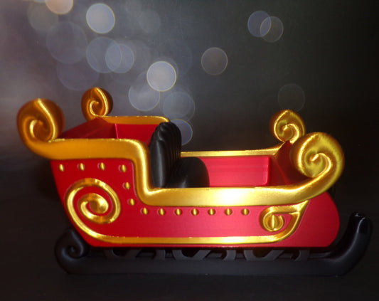 Santa's Sleigh:3D Printed - Wonderland 3D Printing 