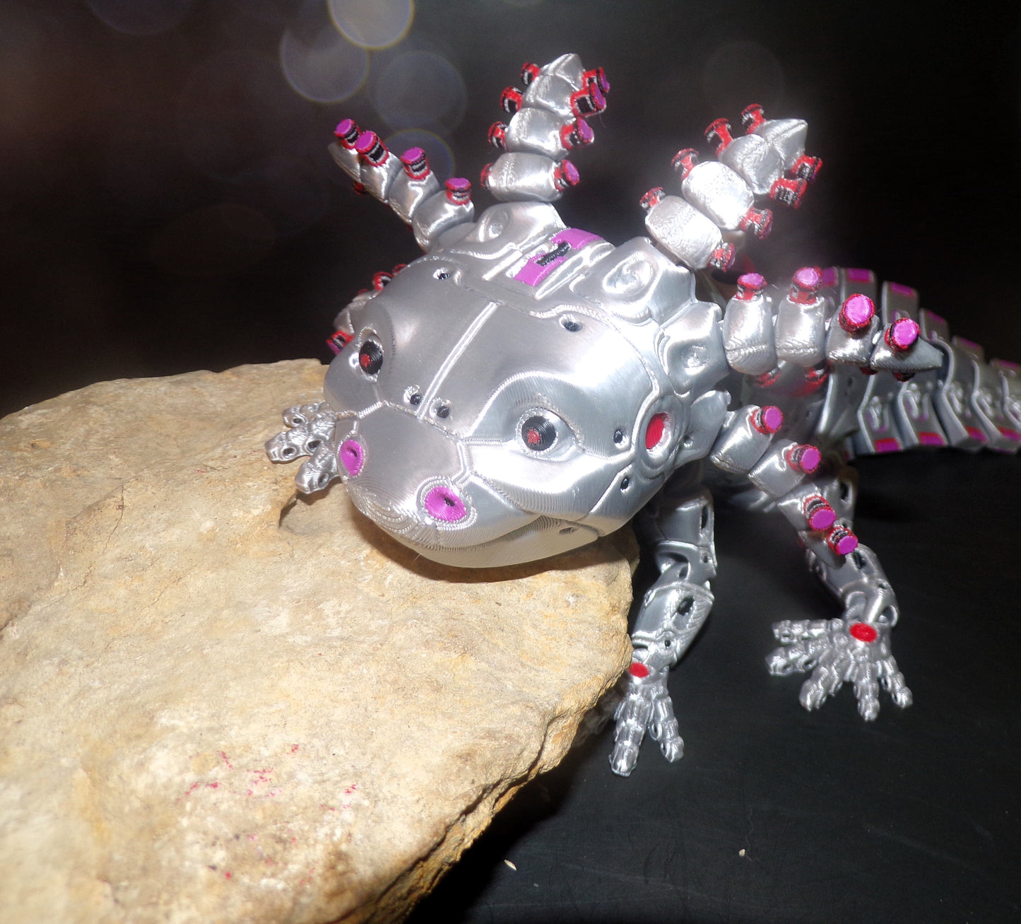 Robot Axolotl - Wonderland 3D Printing 