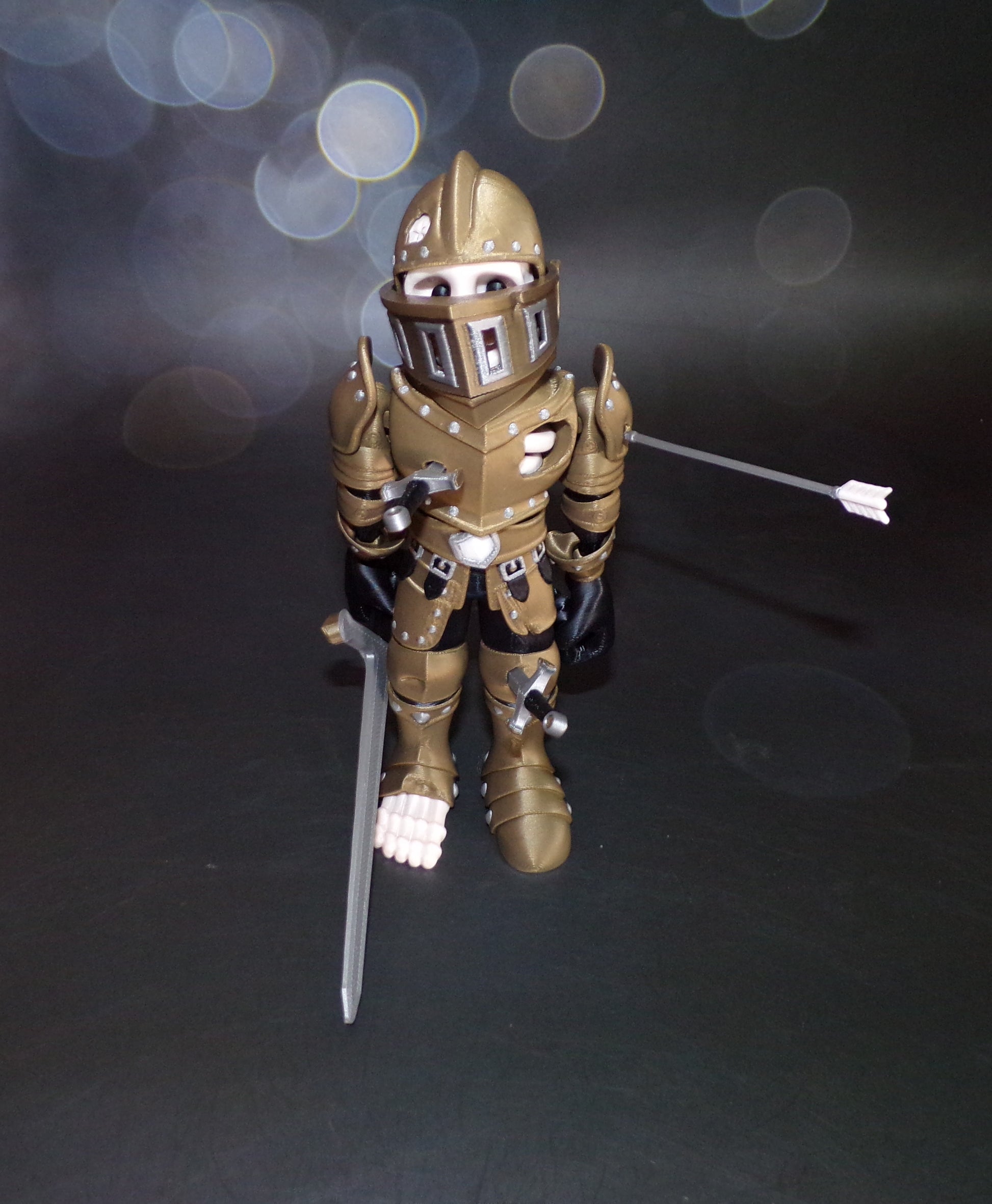 Skeleton Knight - Wonderland 3D Printing 