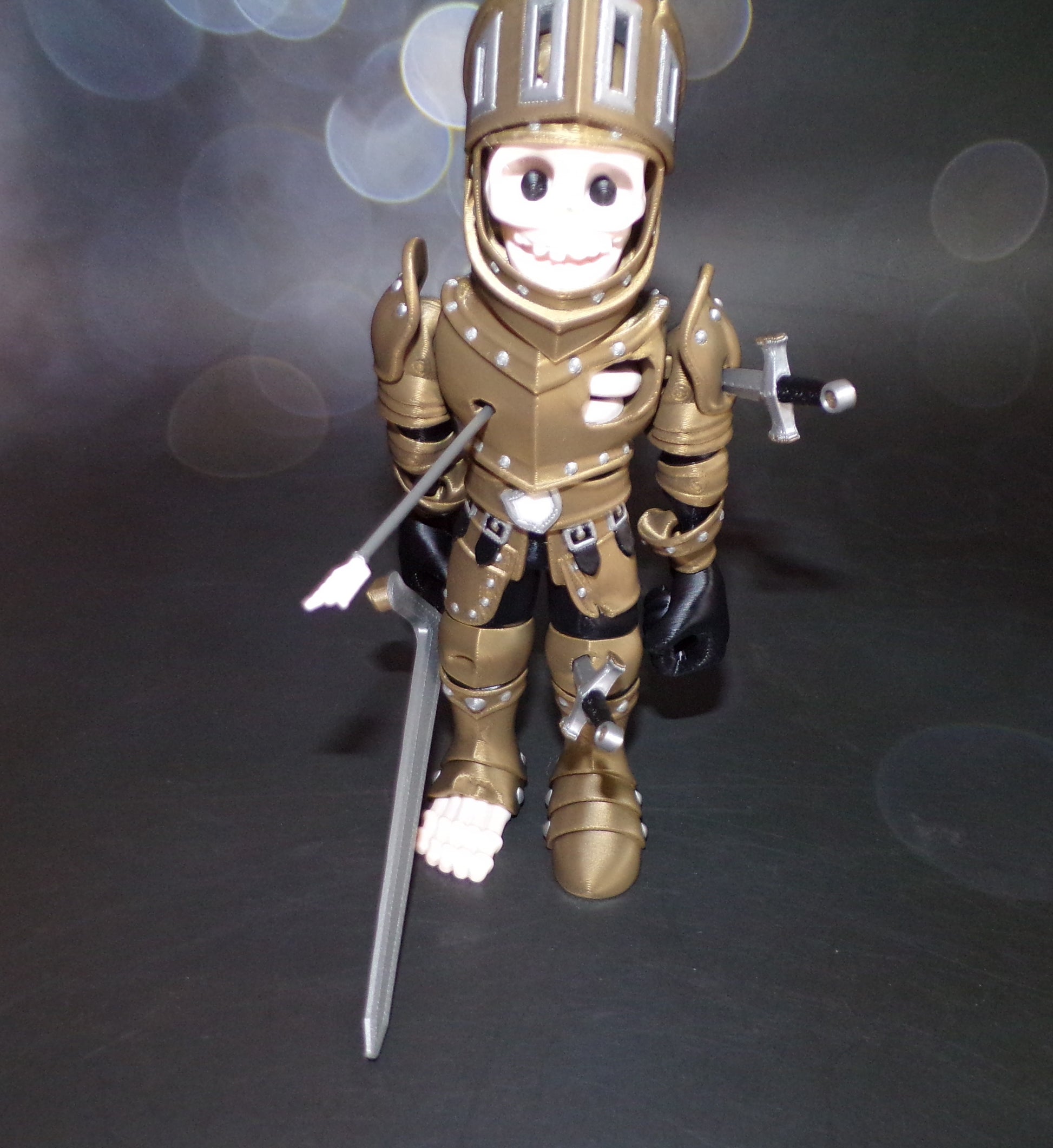 Skeleton Knight - Wonderland 3D Printing 