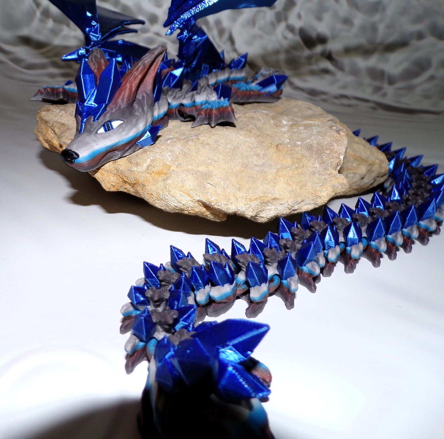 Crystal Wolf Dragon - Wonderland 3D Printing 