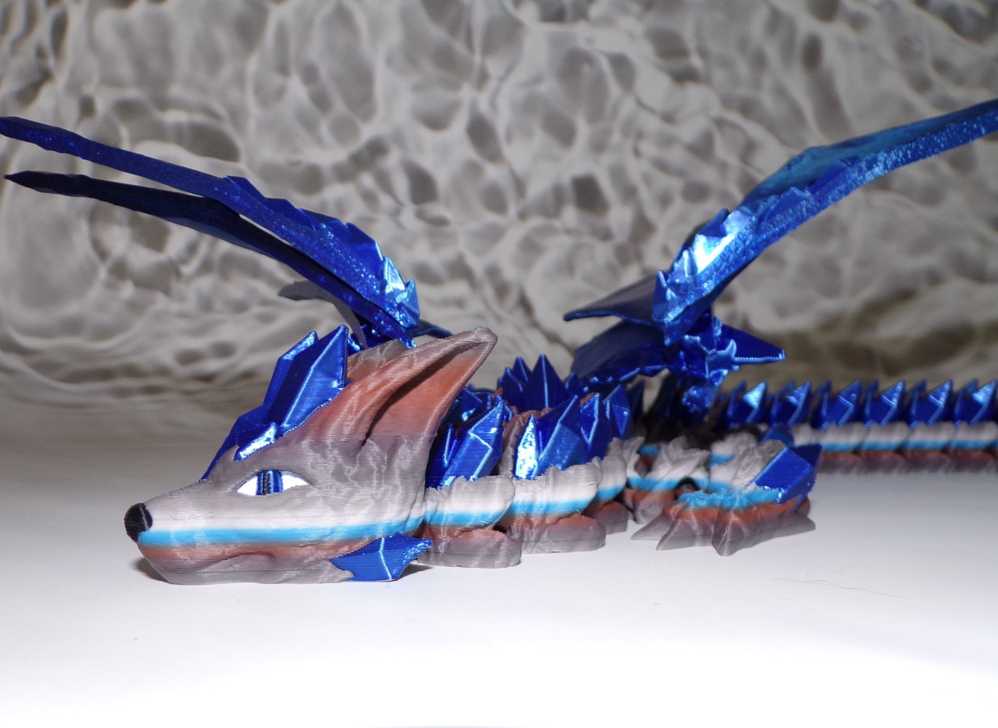 Crystal Wolf Dragon - Wonderland 3D Printing 