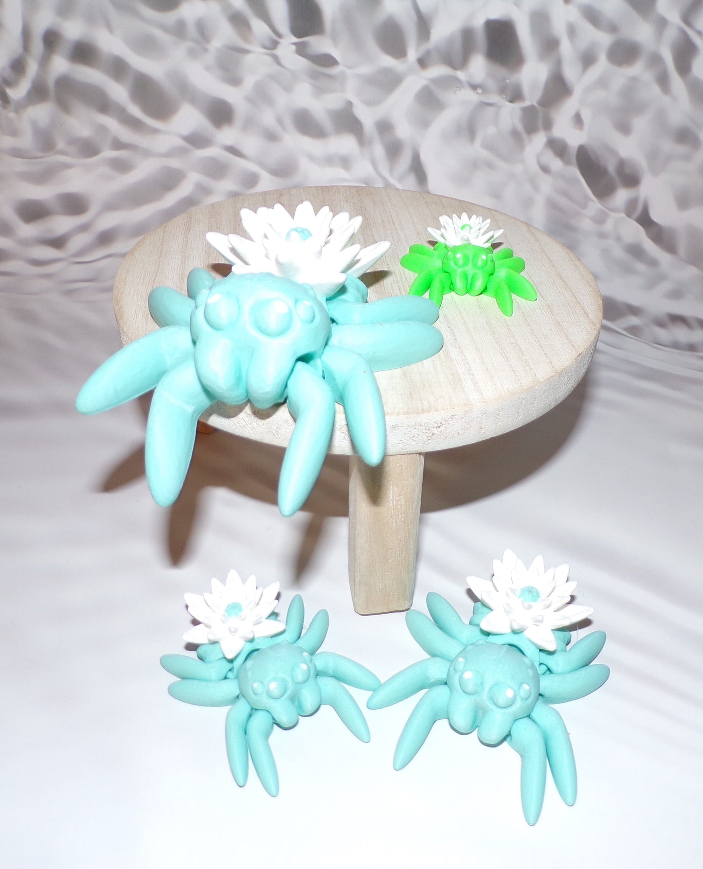 Tiny Water Lily Spider - Wonderland 3D Printing 