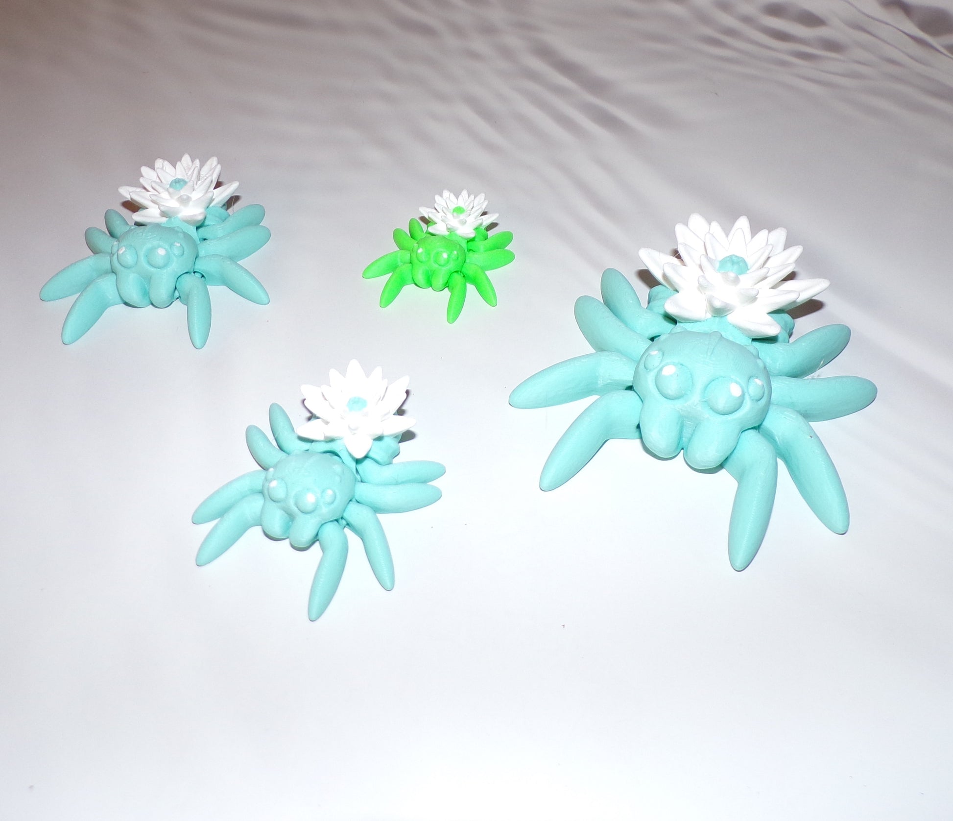 Tiny Water Lily Spider - Wonderland 3D Printing 