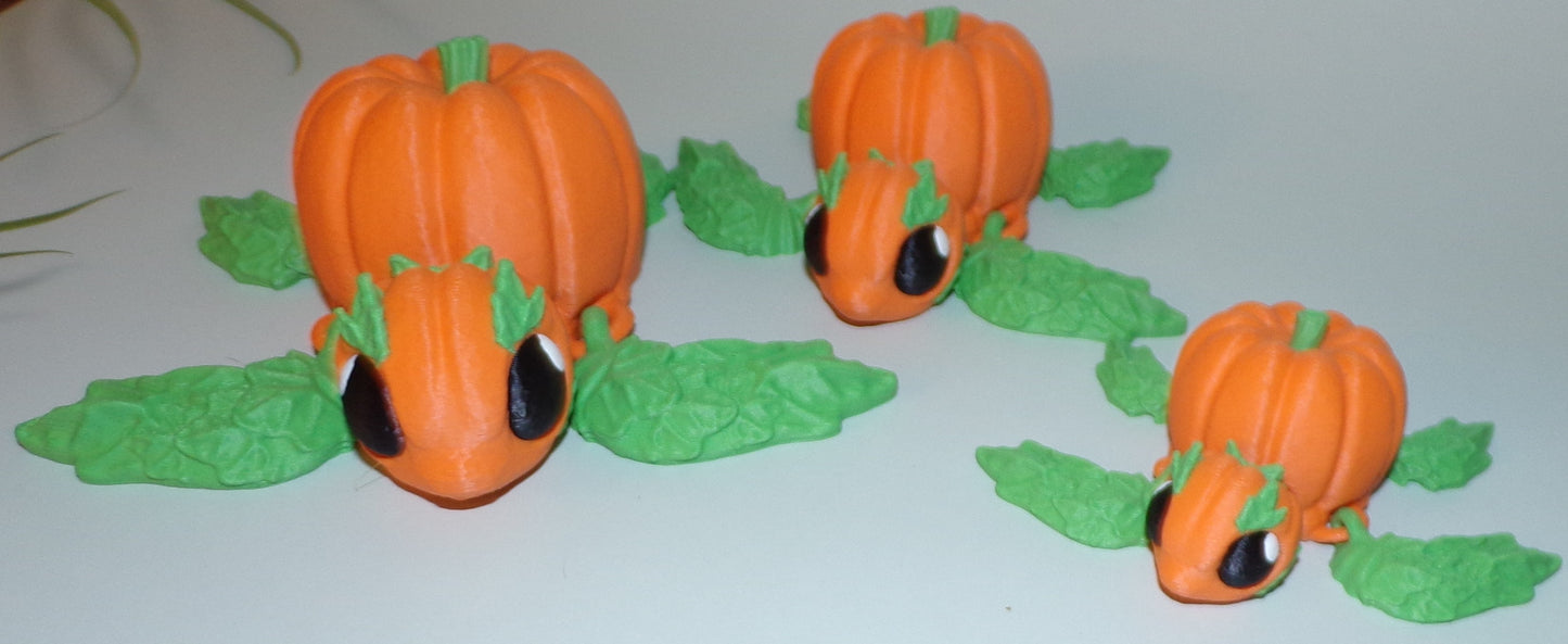 Pumpkin Turtle - Wonderland 3D Printing 