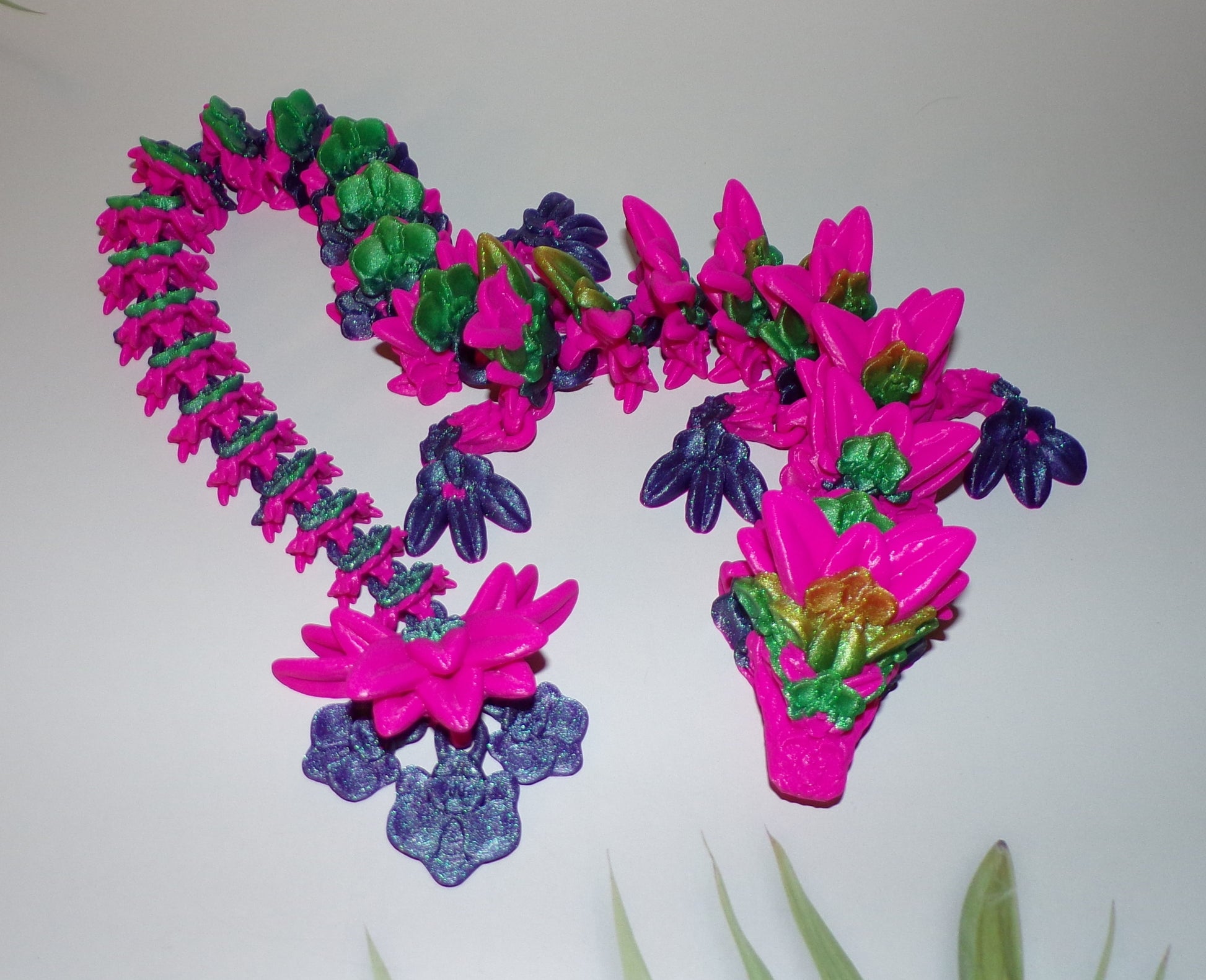 Orchid Flower Dragon - Wonderland 3D Printing 