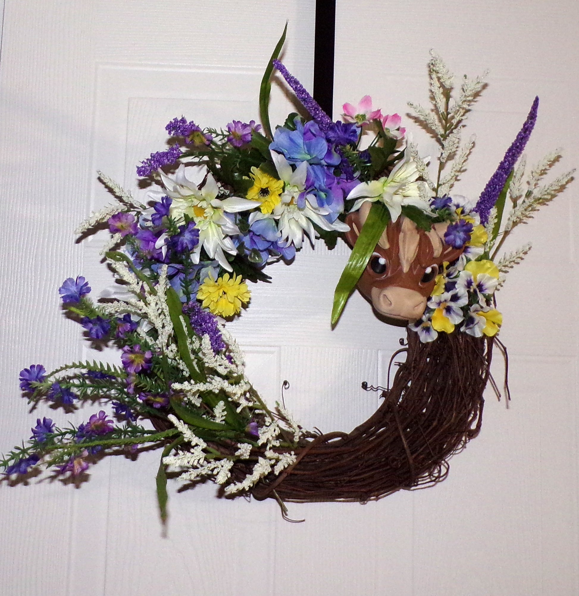 DIY Wreath Heads, Heads for Wreaths, 3d printed Head only - Wonderland 3D Printing 