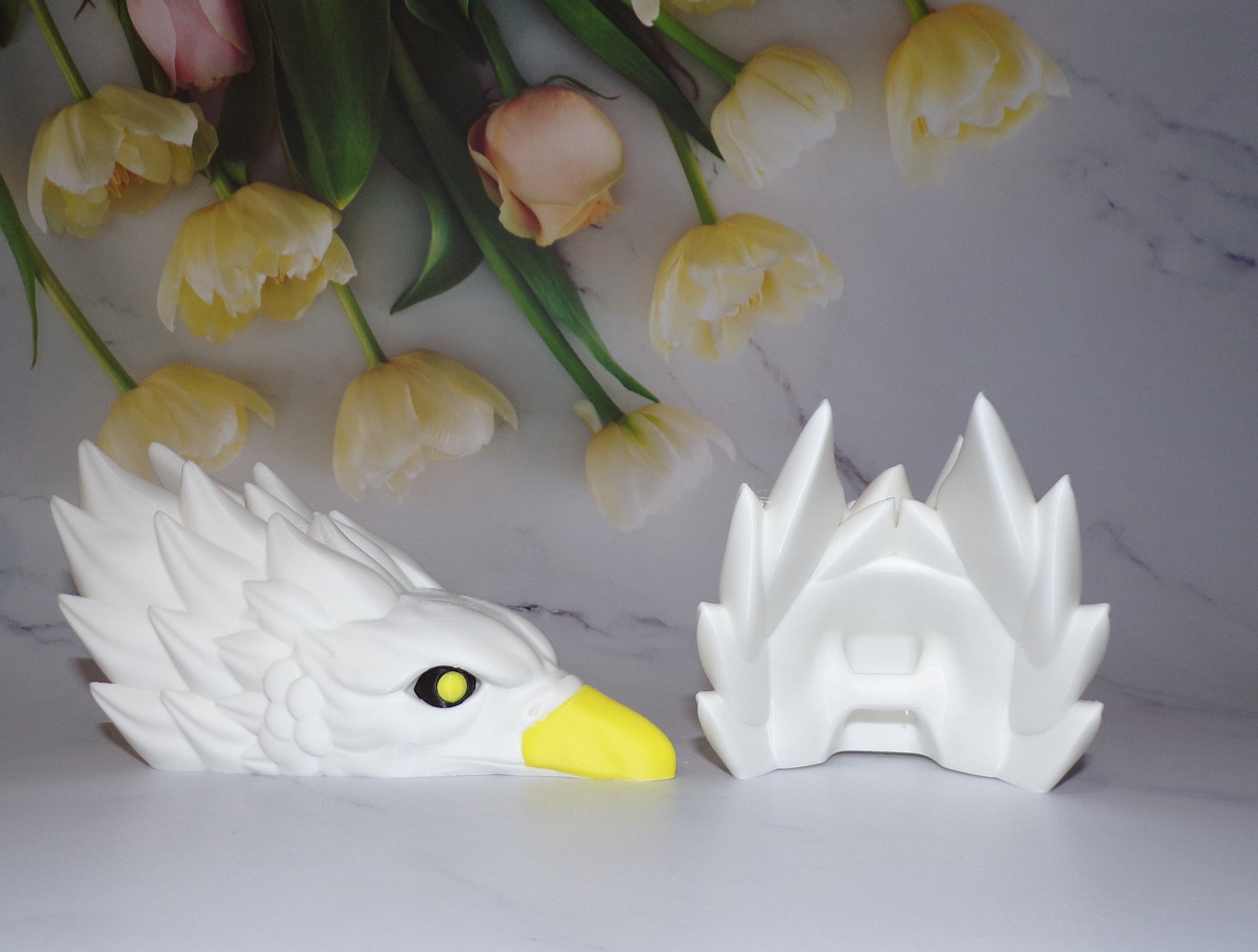 DIY Wreath Heads, Heads for Wreaths, 3d printed Head only - Wonderland 3D Printing 