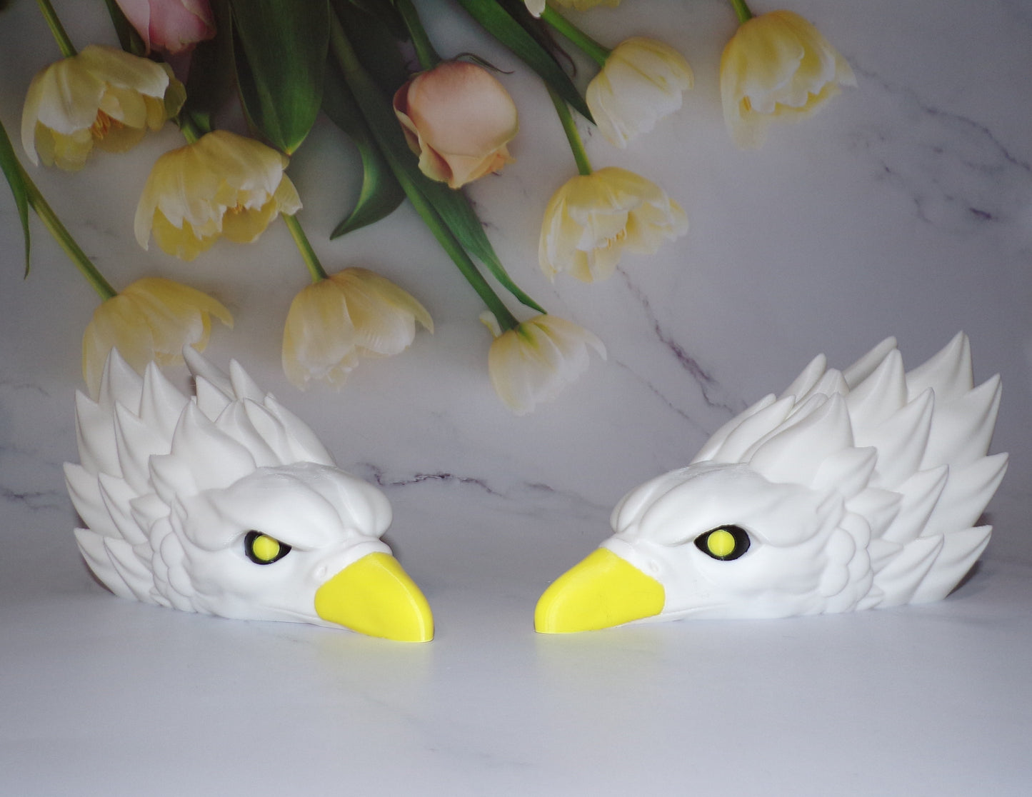DIY Wreath Heads, Heads for Wreaths, 3d printed Head only - Wonderland 3D Printing 