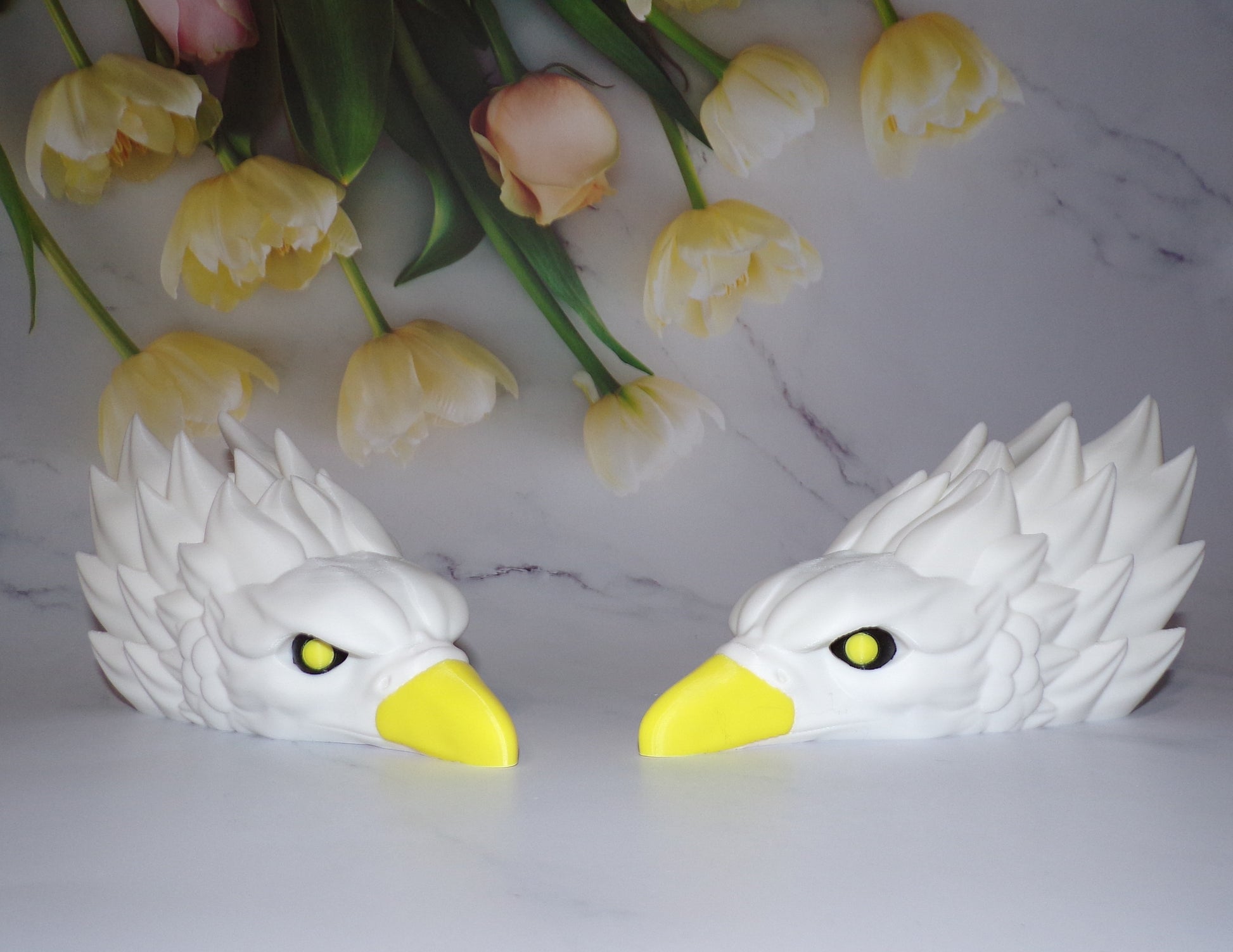 DIY Wreath Heads, Heads for Wreaths, 3d printed Head only - Wonderland 3D Printing 