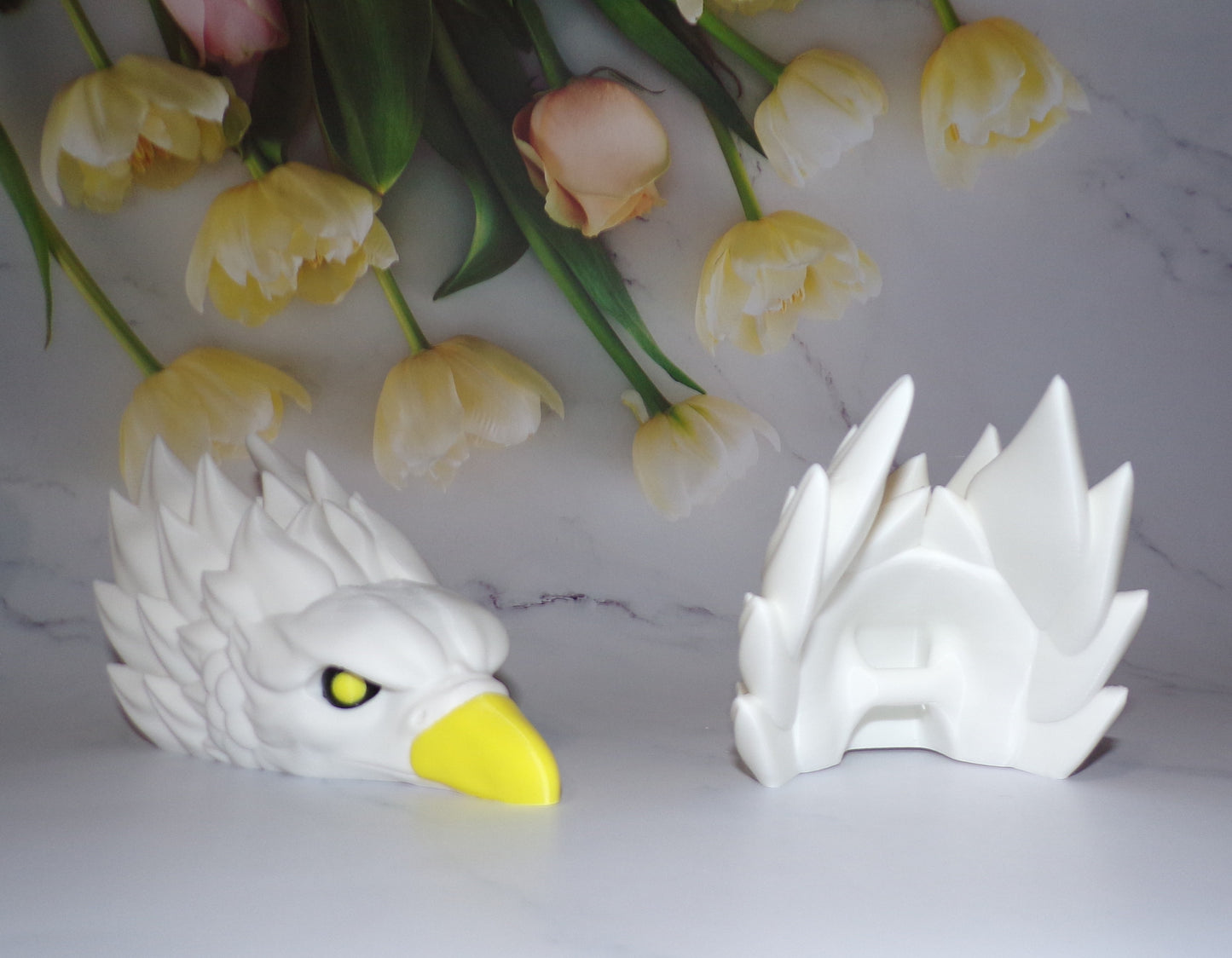 DIY Wreath Heads, Heads for Wreaths, 3d printed Head only - Wonderland 3D Printing 