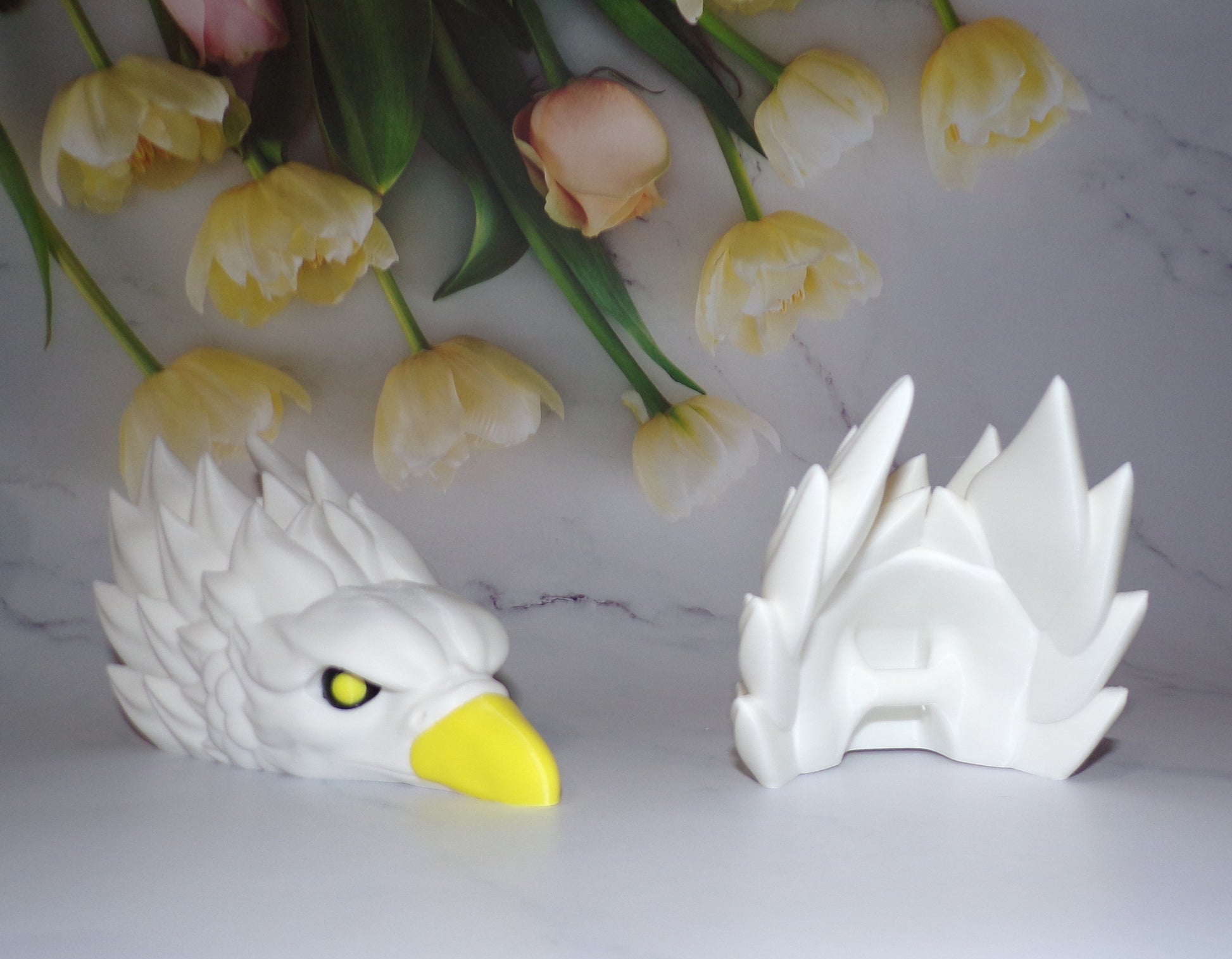 DIY Wreath Heads, Heads for Wreaths, 3d printed Head only - Wonderland 3D Printing 